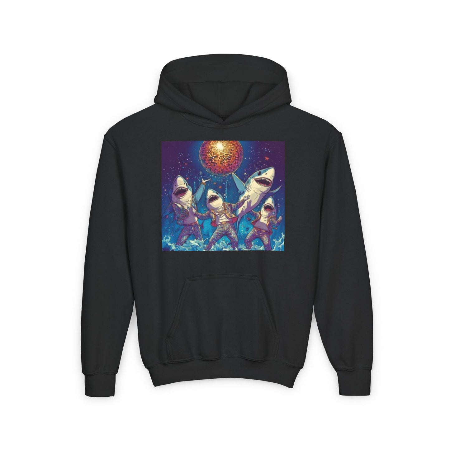 Sudadera juvenil Shark Adventure: una prenda acogedora para los amantes del océano.