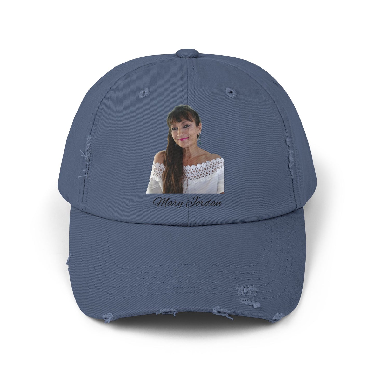 Gorra desgastada con la imagen de Mary Jordan ¡Sintiéndose fabulosa!