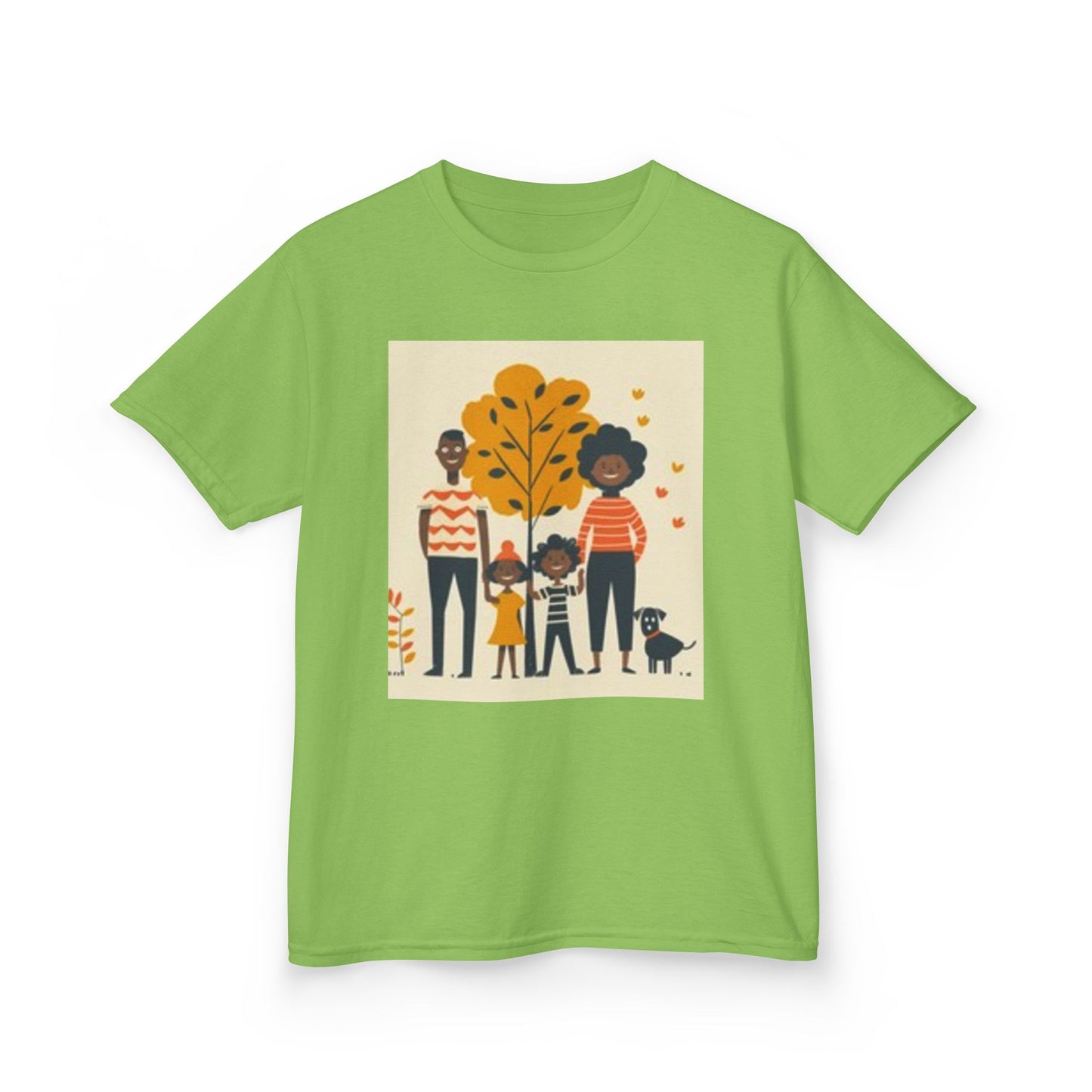 Great Family Colorful Heart T-shirt Teenagers🤟🦋✨😁🌍