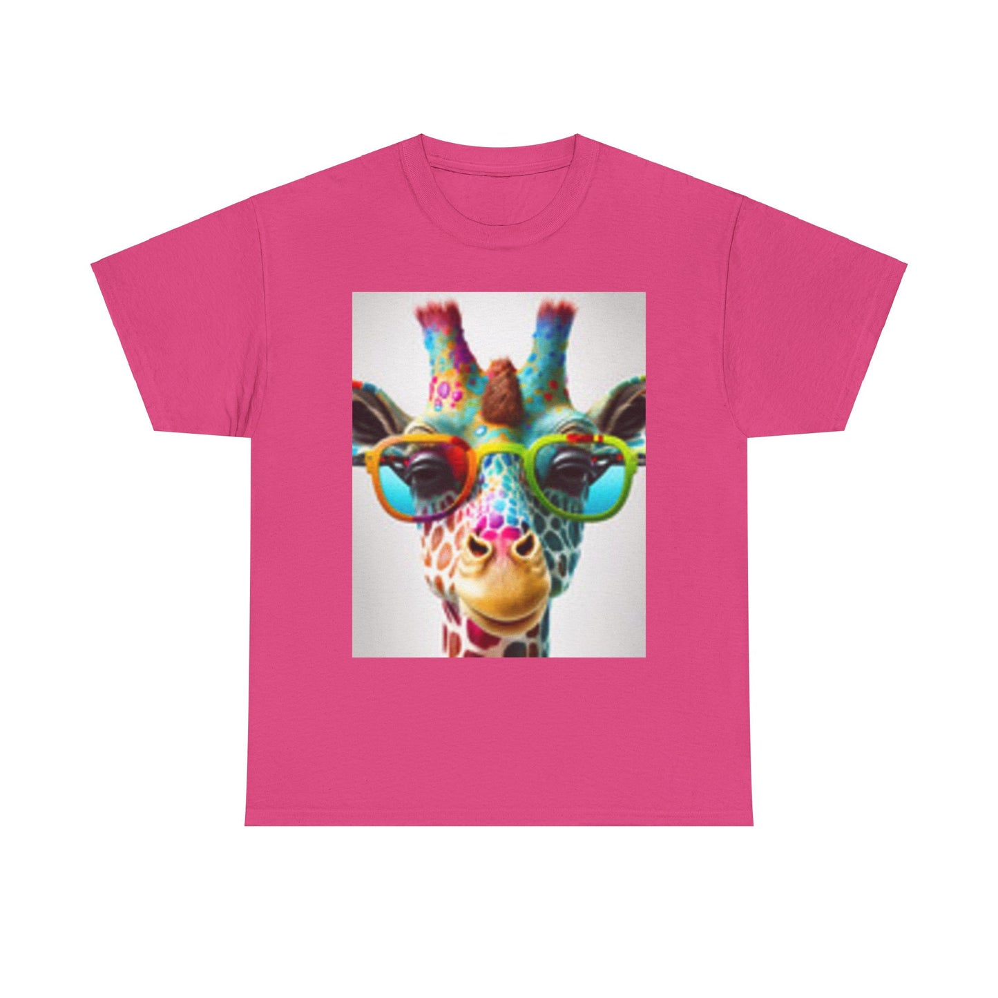 Camiseta Jirafa con gafas