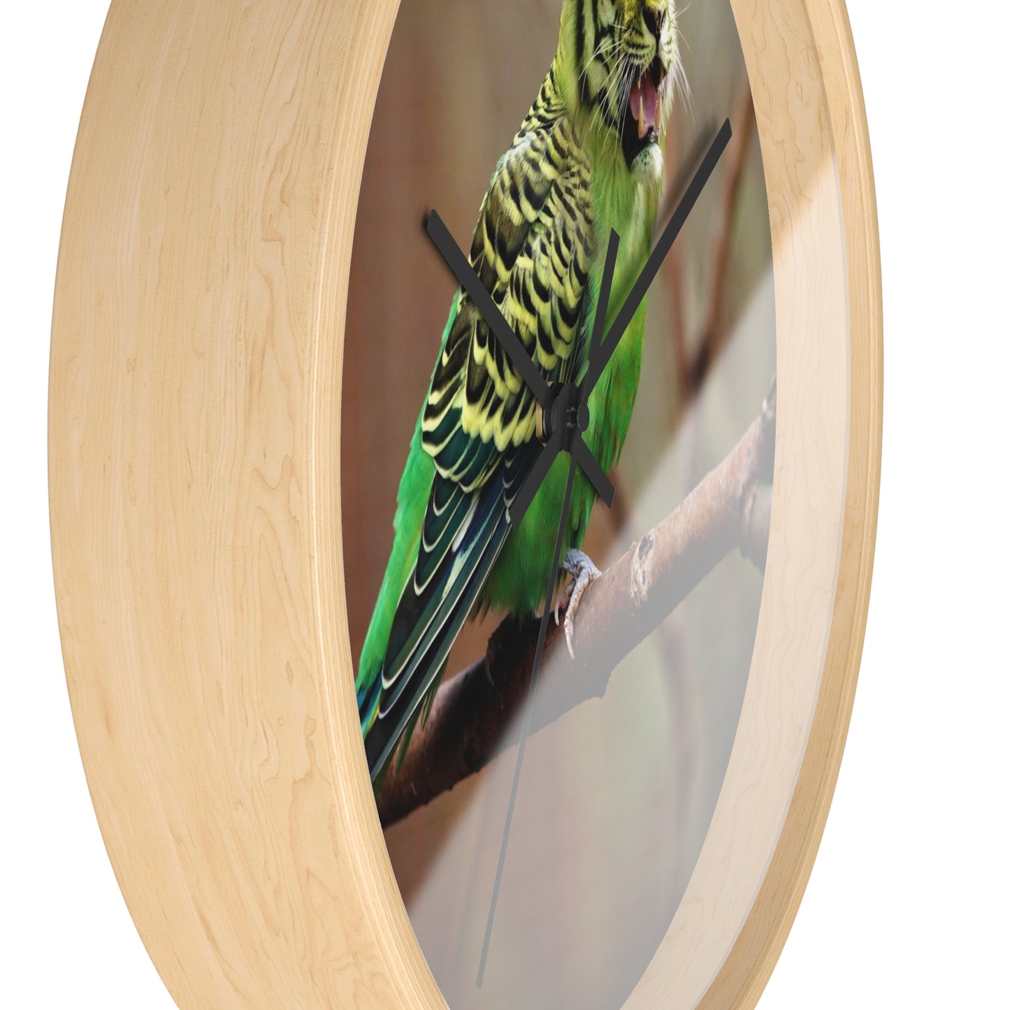 Reloj de pared Pájaro de aspecto feroz