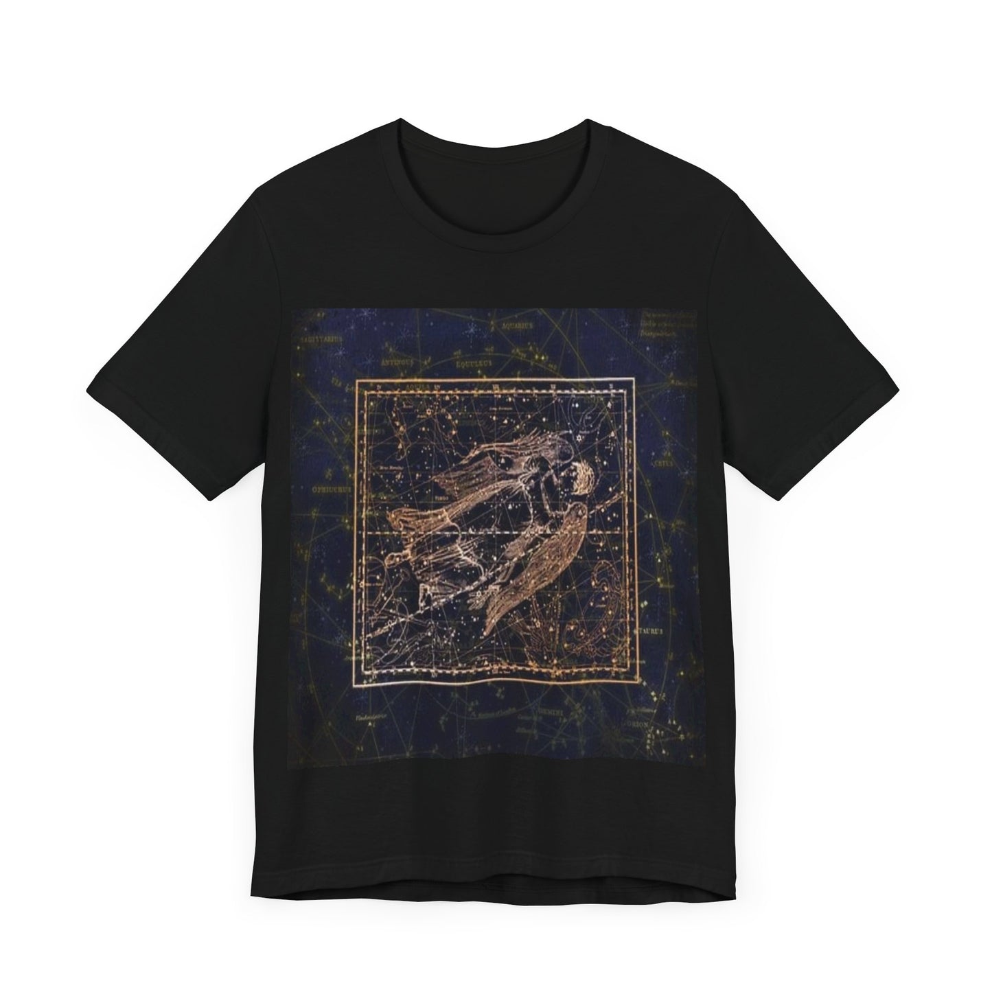 Camiseta Constelación Hidra más grande Cruz más pequeña ¡GUAU!