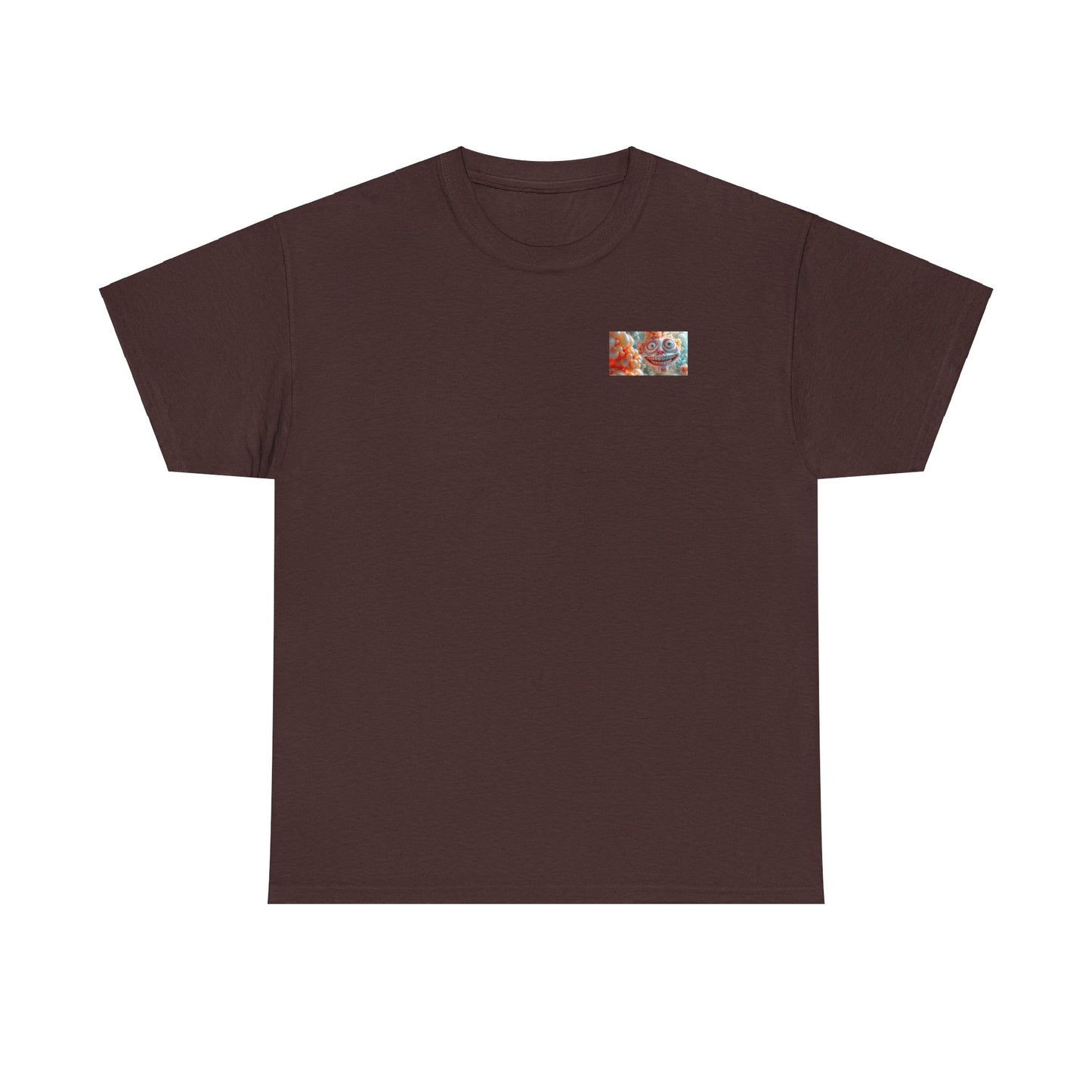 Camiseta de manga corta con dibujos de dientes