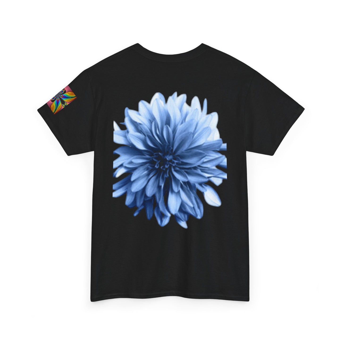 Camiseta unisex de algodón grueso con tacón alto y estampado floral: camiseta de moda para amantes del estilo.