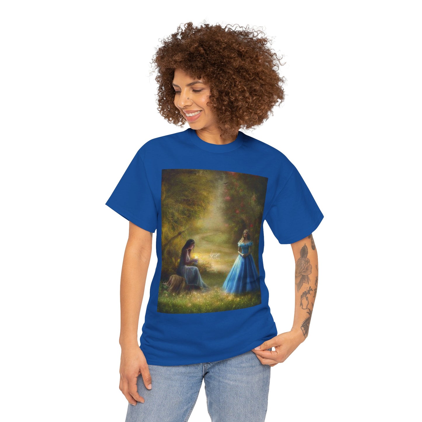 Camiseta unisex de algodón grueso