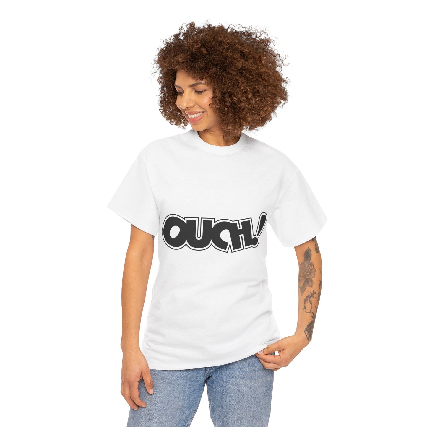 Camiseta unisex de algodón grueso