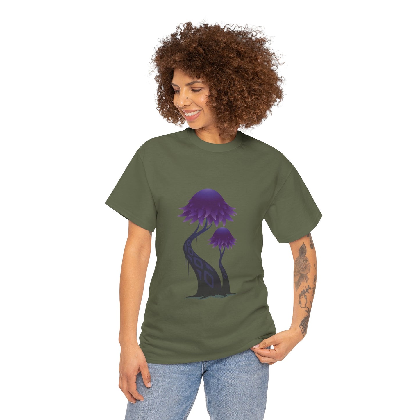 Camiseta unisex de algodón grueso