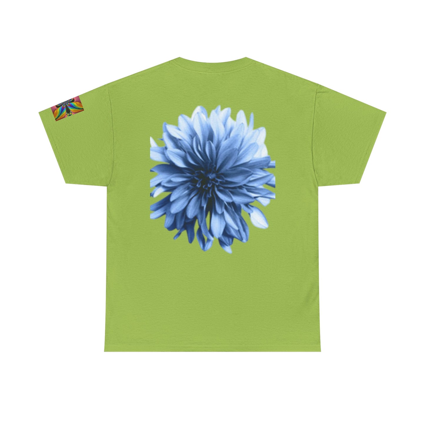 Camiseta unisex de algodón grueso con tacón alto y estampado floral: camiseta de moda para amantes del estilo.