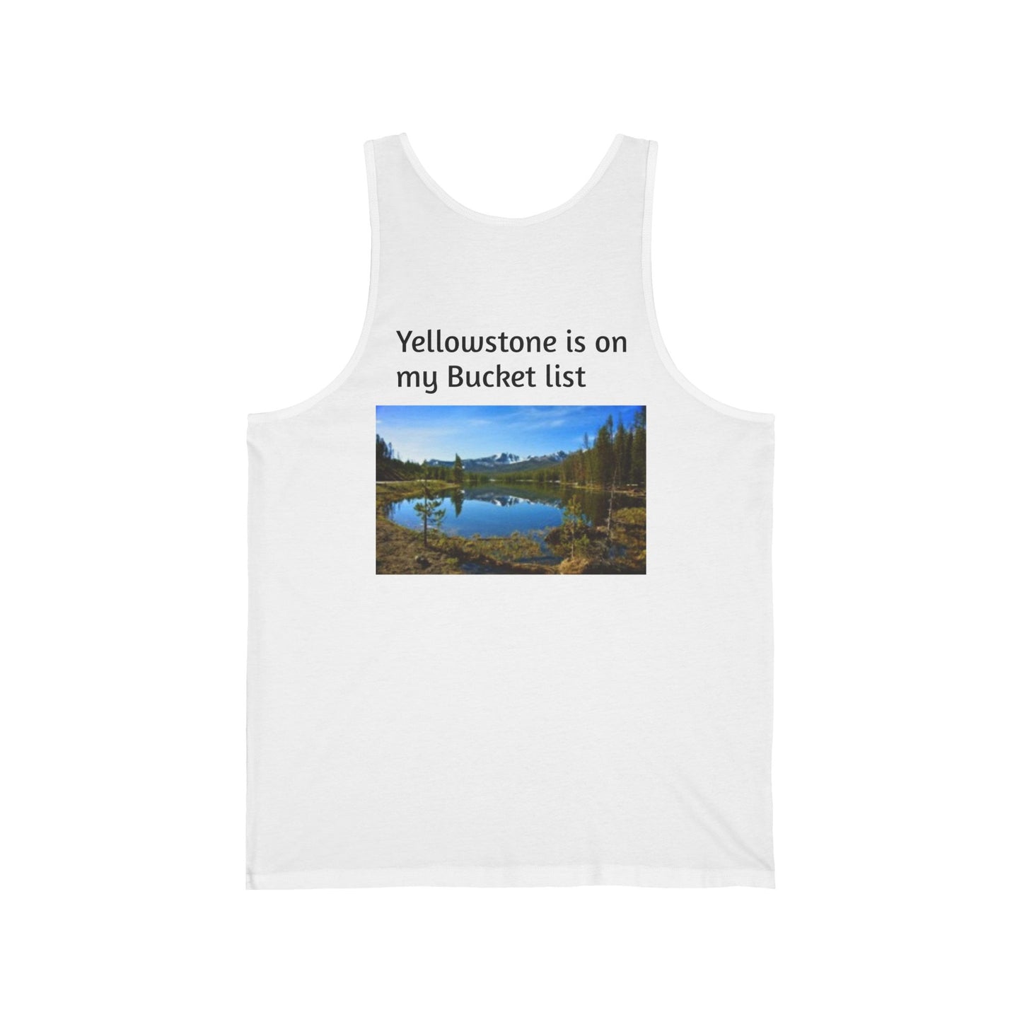 Camiseta unisex de aventura en el Parque Nacional de Yellowstone: diseño vintage y personalizable