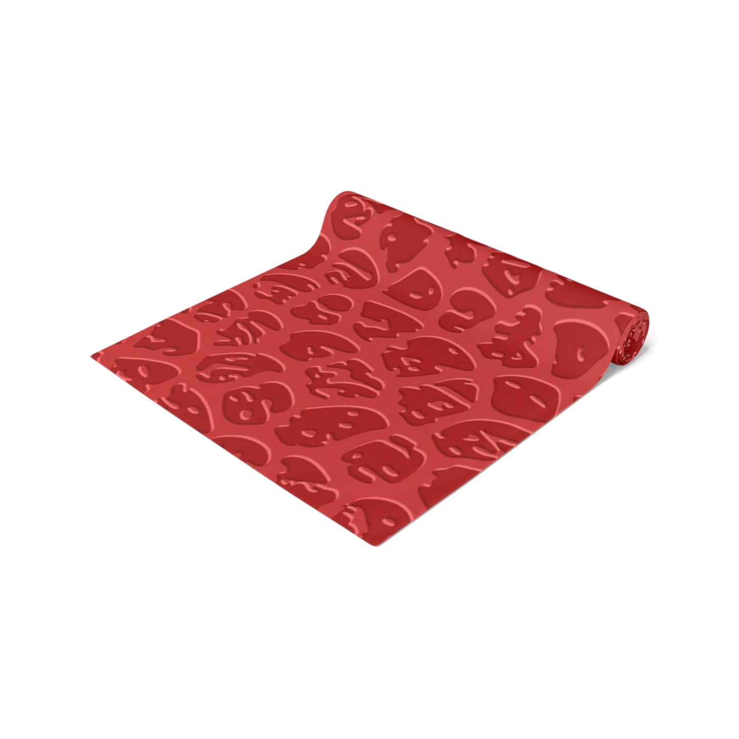 Elegante camino de mesa con estampado animal para la decoración del hogar