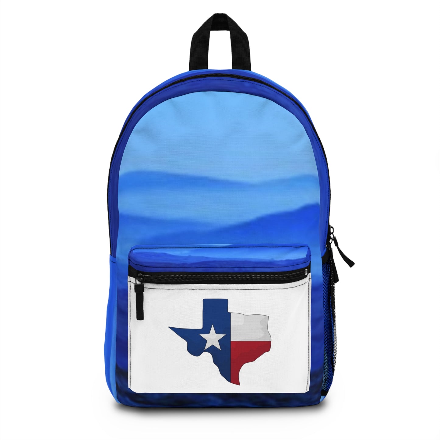 Mochila con diseño de la bandera de Texas: elegante y funcional para el día a día.