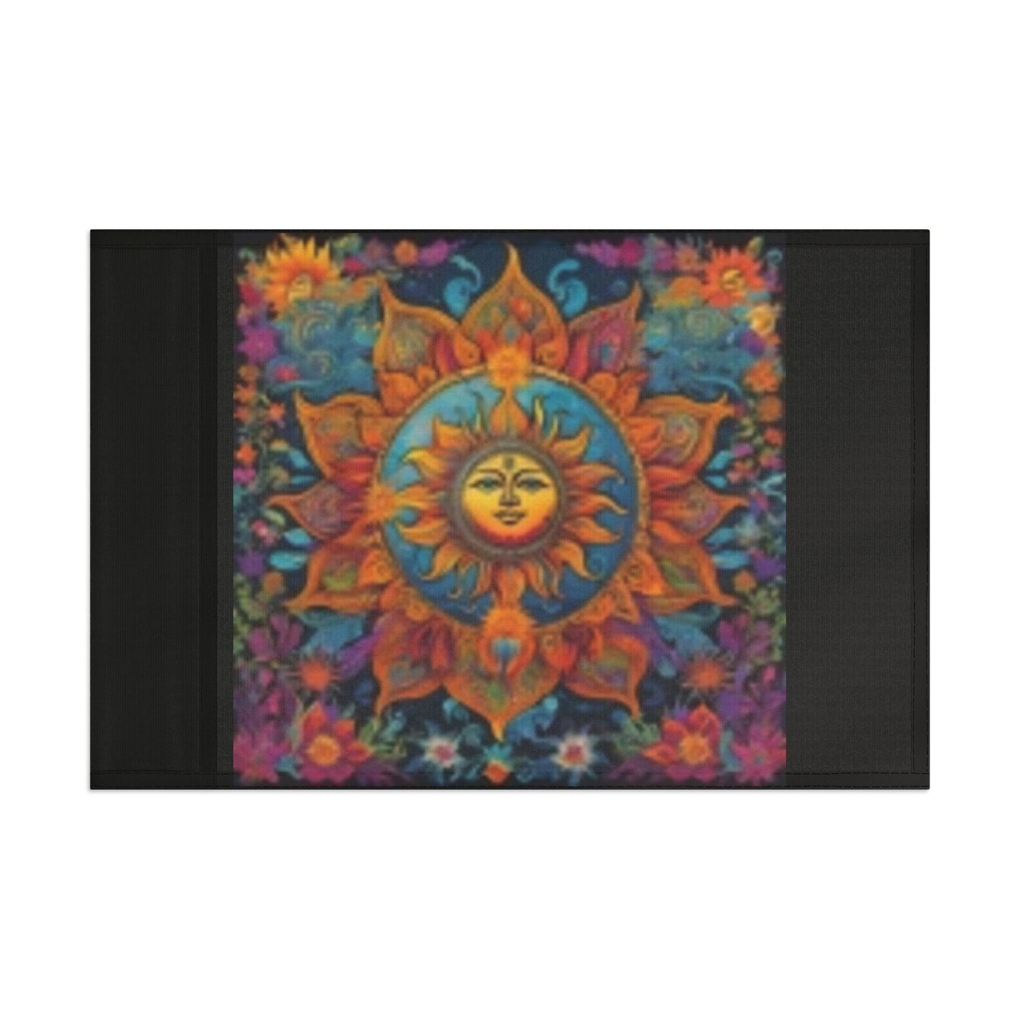 Bandera Sun de 18" x 12" para patio delantero, trasero y jardín de flores