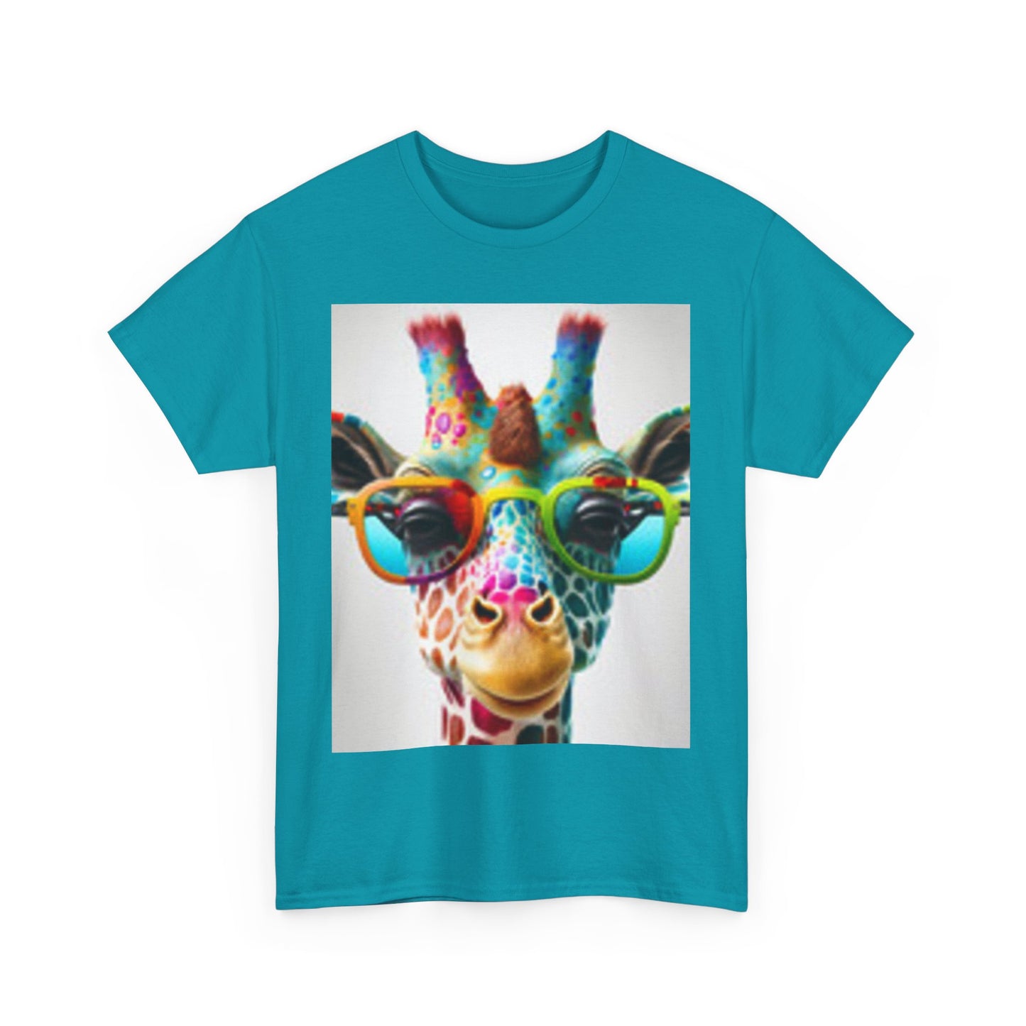 Camiseta Jirafa con gafas