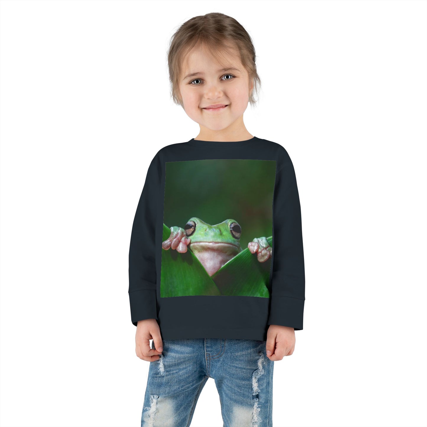 Camiseta de manga larga para niños pequeños