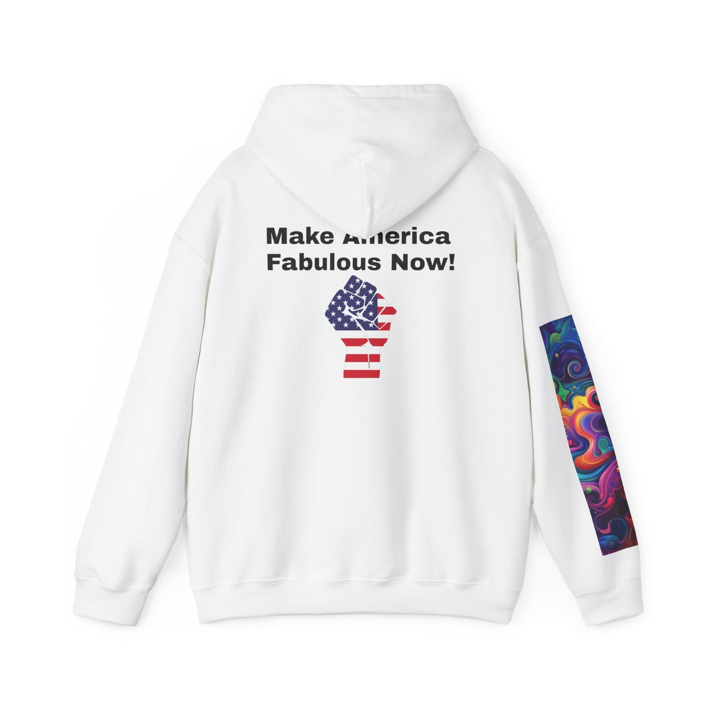 Sudadera con capucha: ¡Haz que Estados Unidos sea fabuloso ahora!