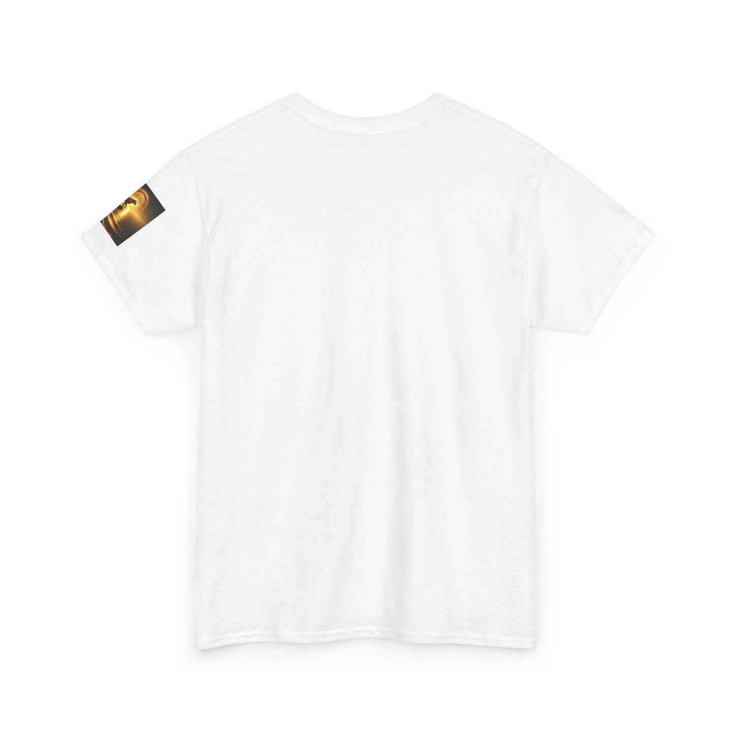 Camiseta unisex de algodón grueso: arte fantástico y ardiente para almas creativas