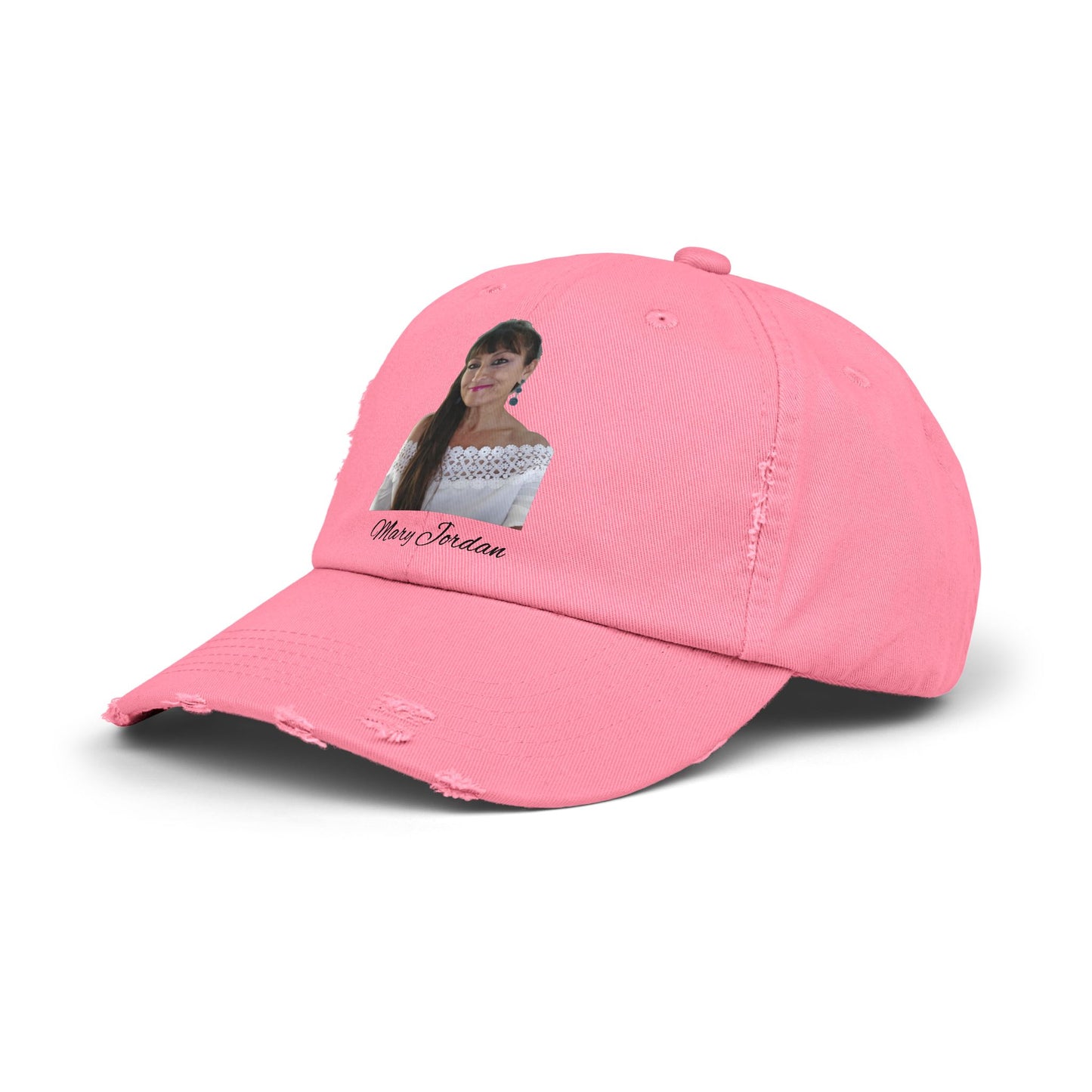 Gorra desgastada con la imagen de Mary Jordan ¡Sintiéndose fabulosa!