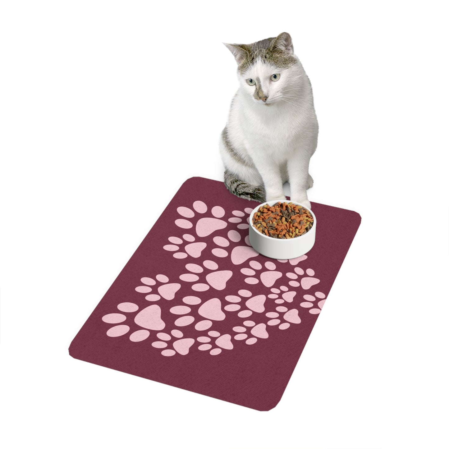 Tapis pour aliments pour animaux de compagnie (12x18)
