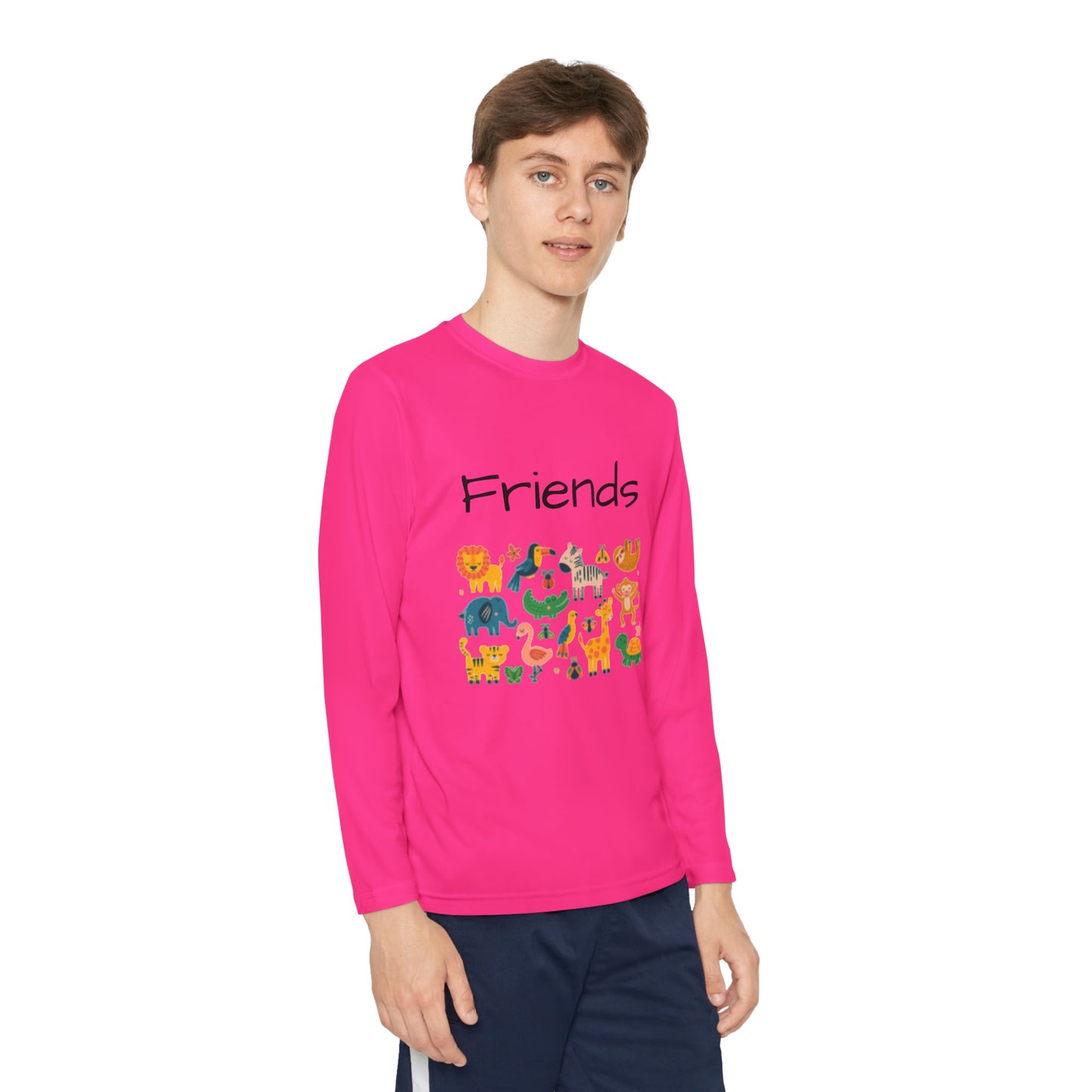 Camiseta de competición de manga larga para jóvenes