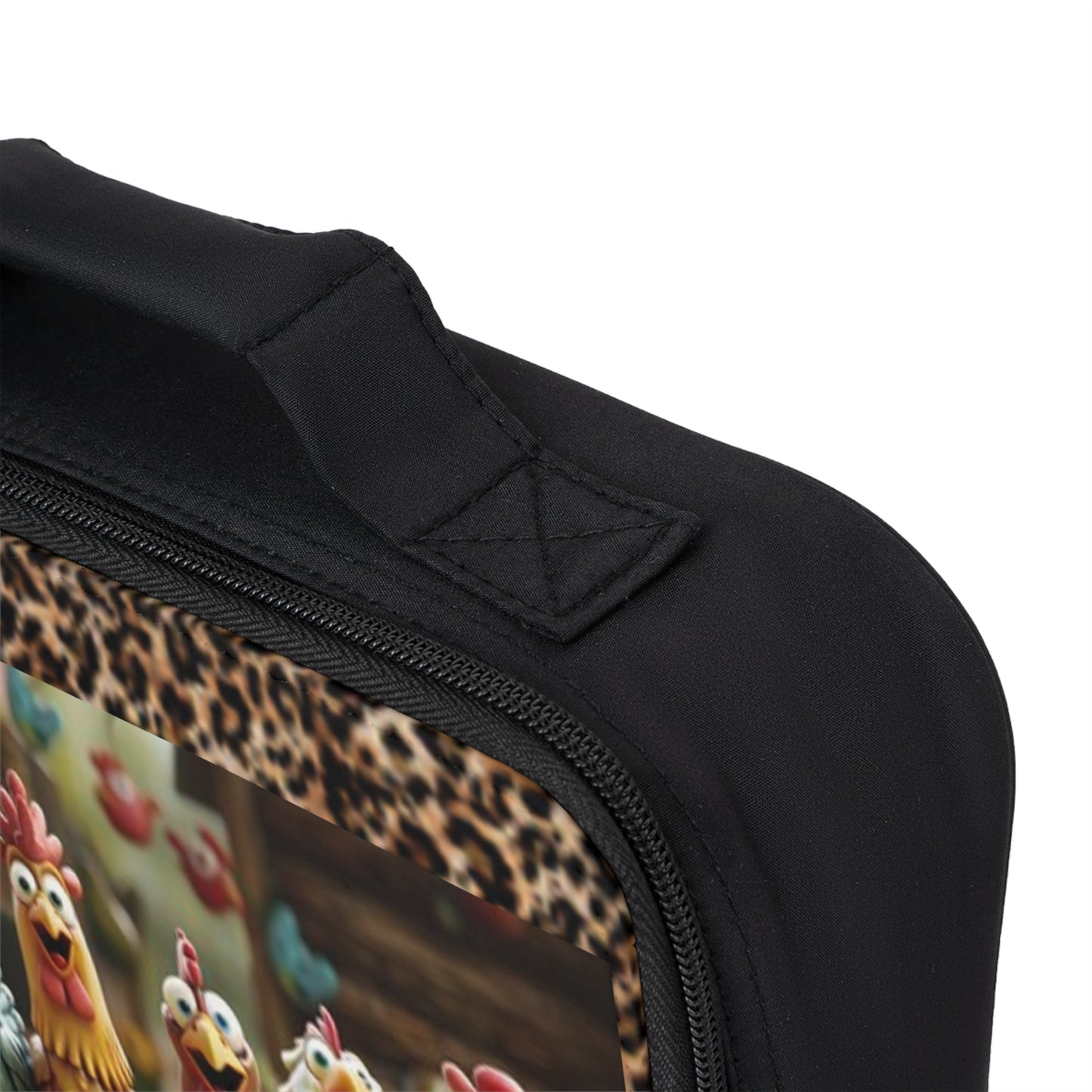 Bolsa de almuerzo divertida de granja: adorable diseño de pollo para niños y adultos