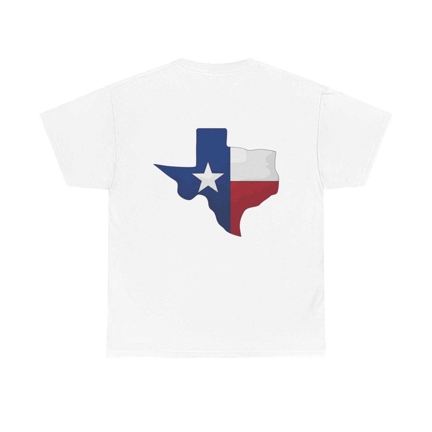 Camiseta unisex de algodón grueso de Texas Rodeo - Diseño de esqueleto