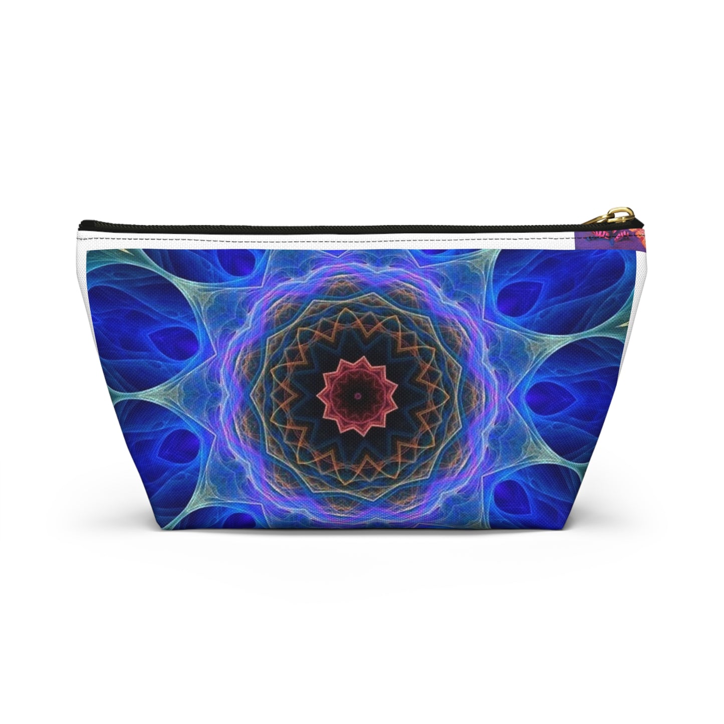 Bolsa de maquillaje Círculo Azul Pequeño