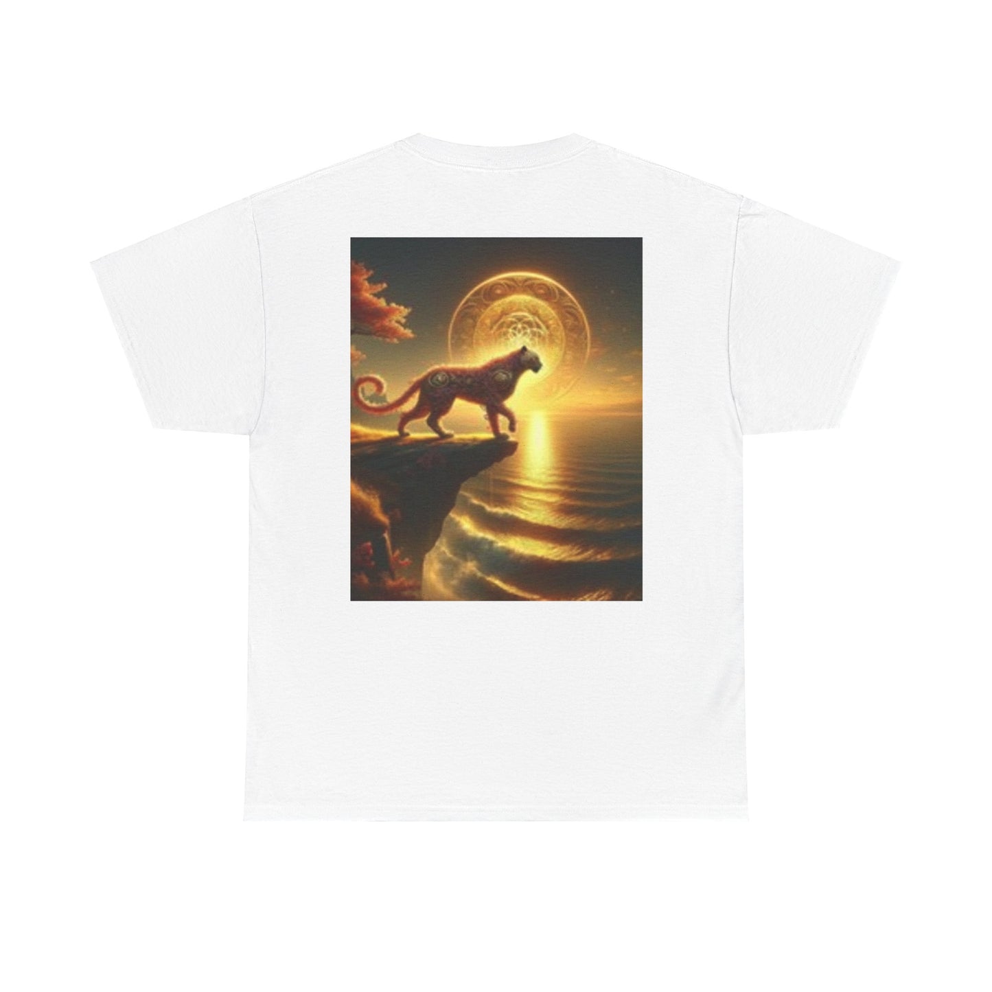 Camiseta Tallas grandes Tigre al borde del acantilado al atardecer ¡Hermosa! Texas ¡Me encantó esta camiseta!
