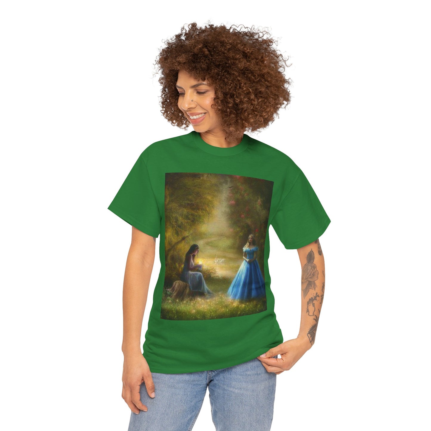 Camiseta unisex de algodón grueso