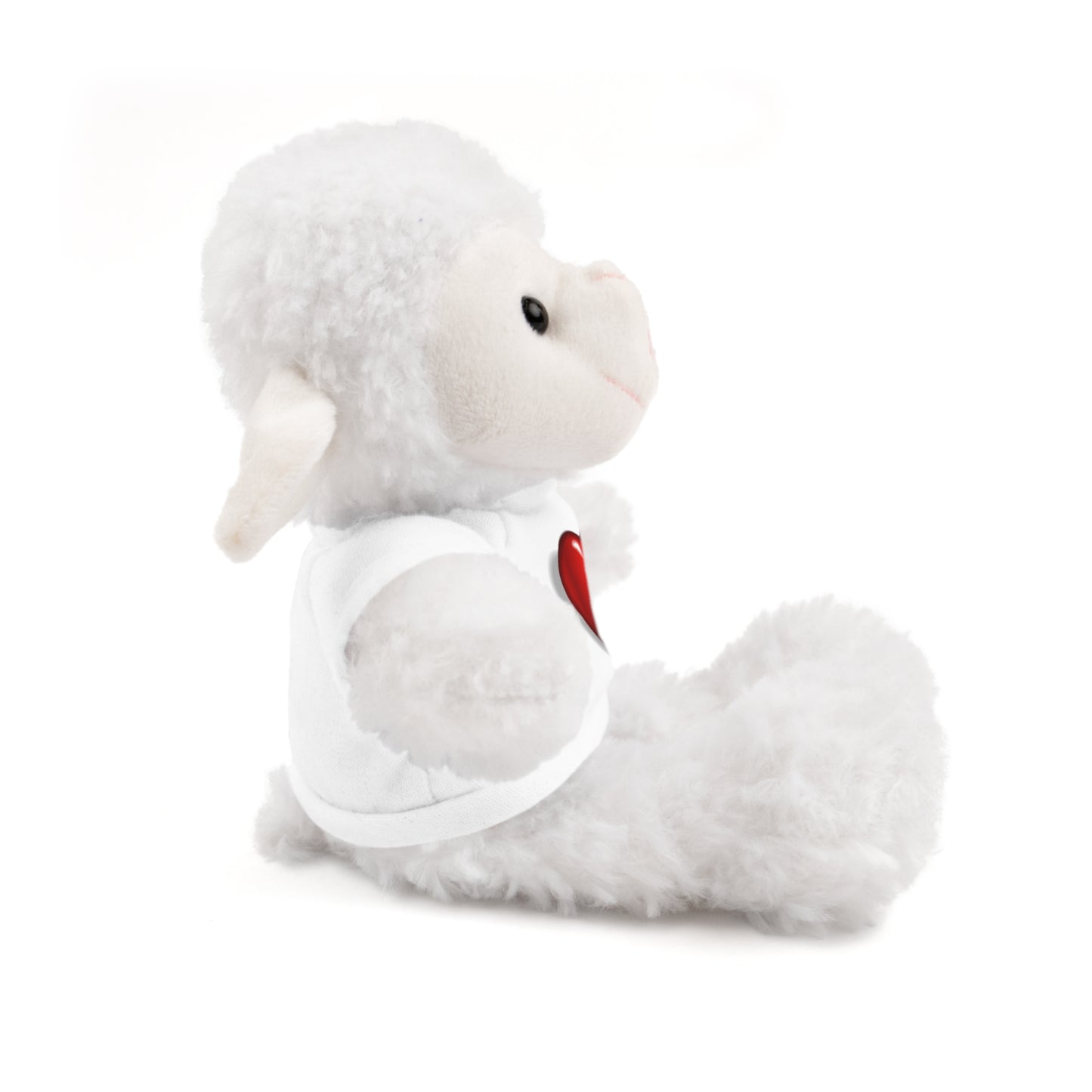 Corazón de osito de peluche