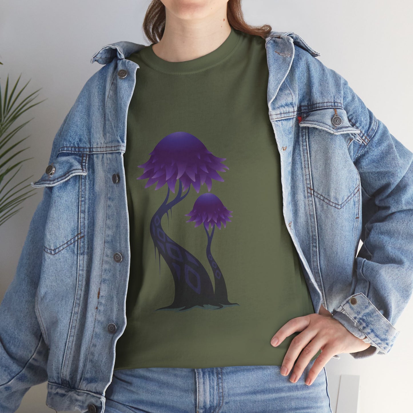 Camiseta unisex de algodón grueso