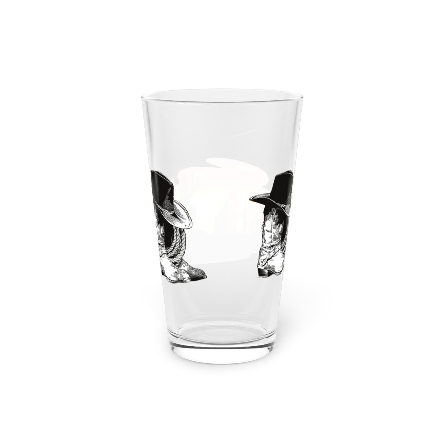 Vaso de pinta con diseño de atardecer en el desierto - 16 oz - Ambientes al aire libre