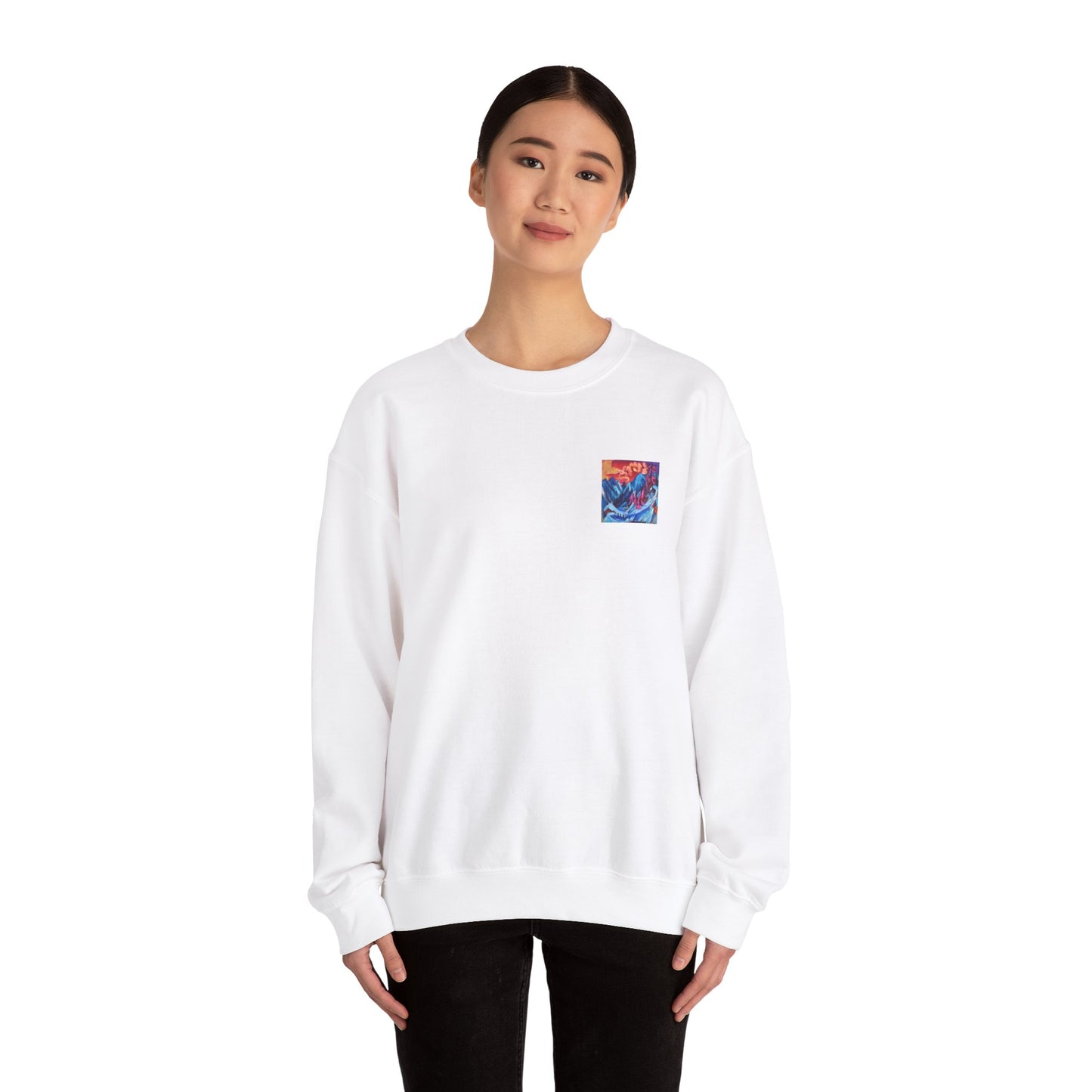 Sudadera de cuello redondo Mountain