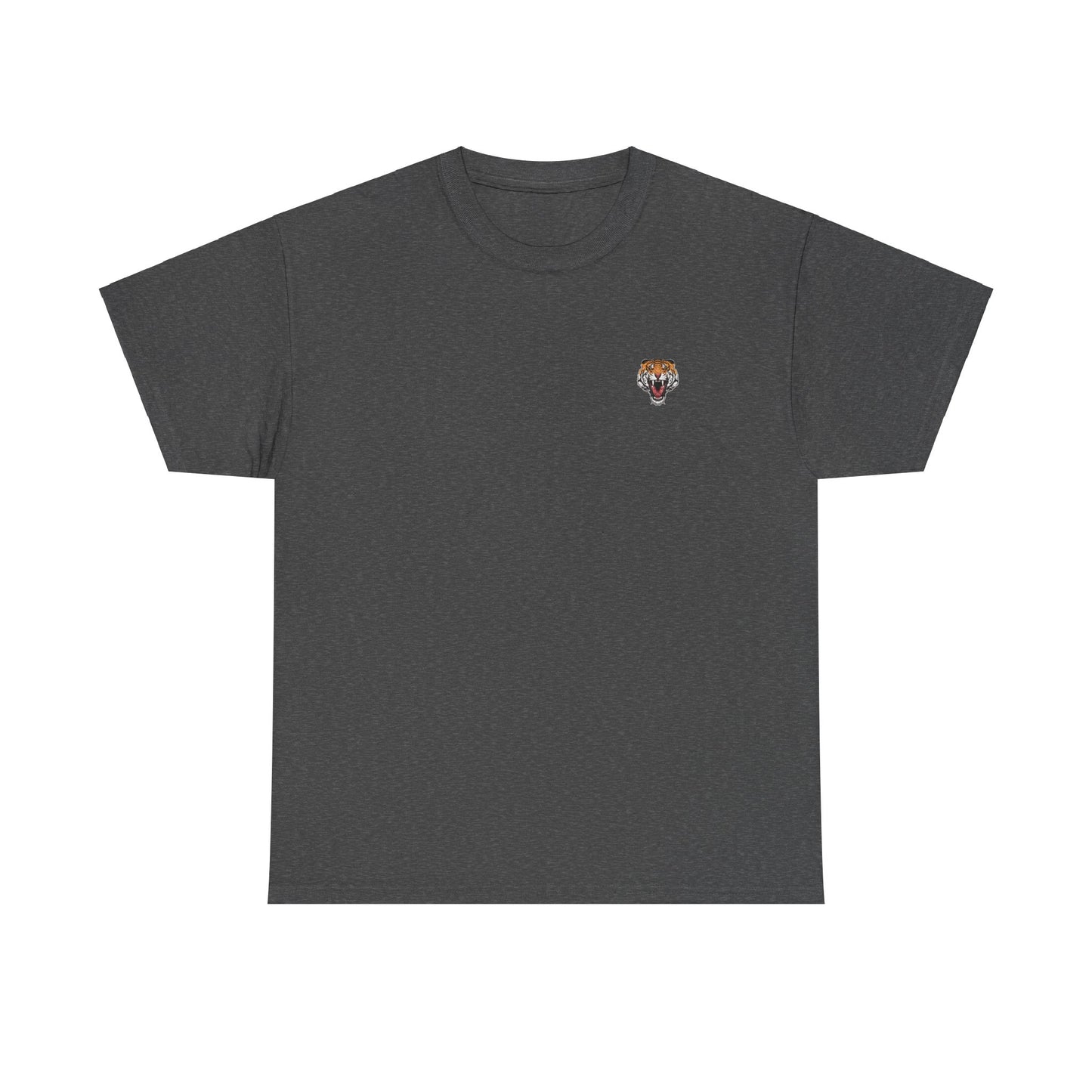 Camiseta A Japón le encanta esta camiseta de mezcla pesada con cuello redondo de tigre.