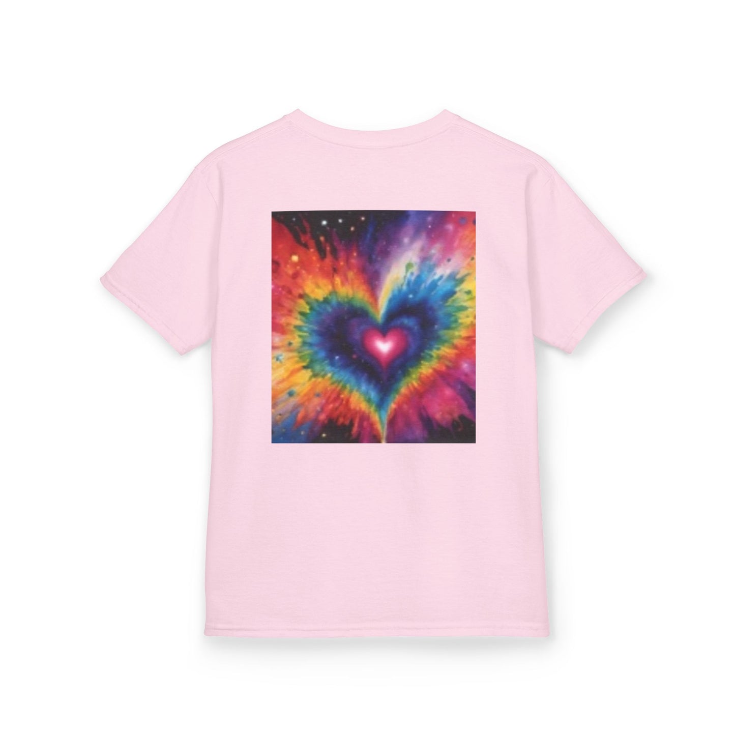 Great Family Colorful Heart T-shirt Teenagers🤟🦋✨😁🌍