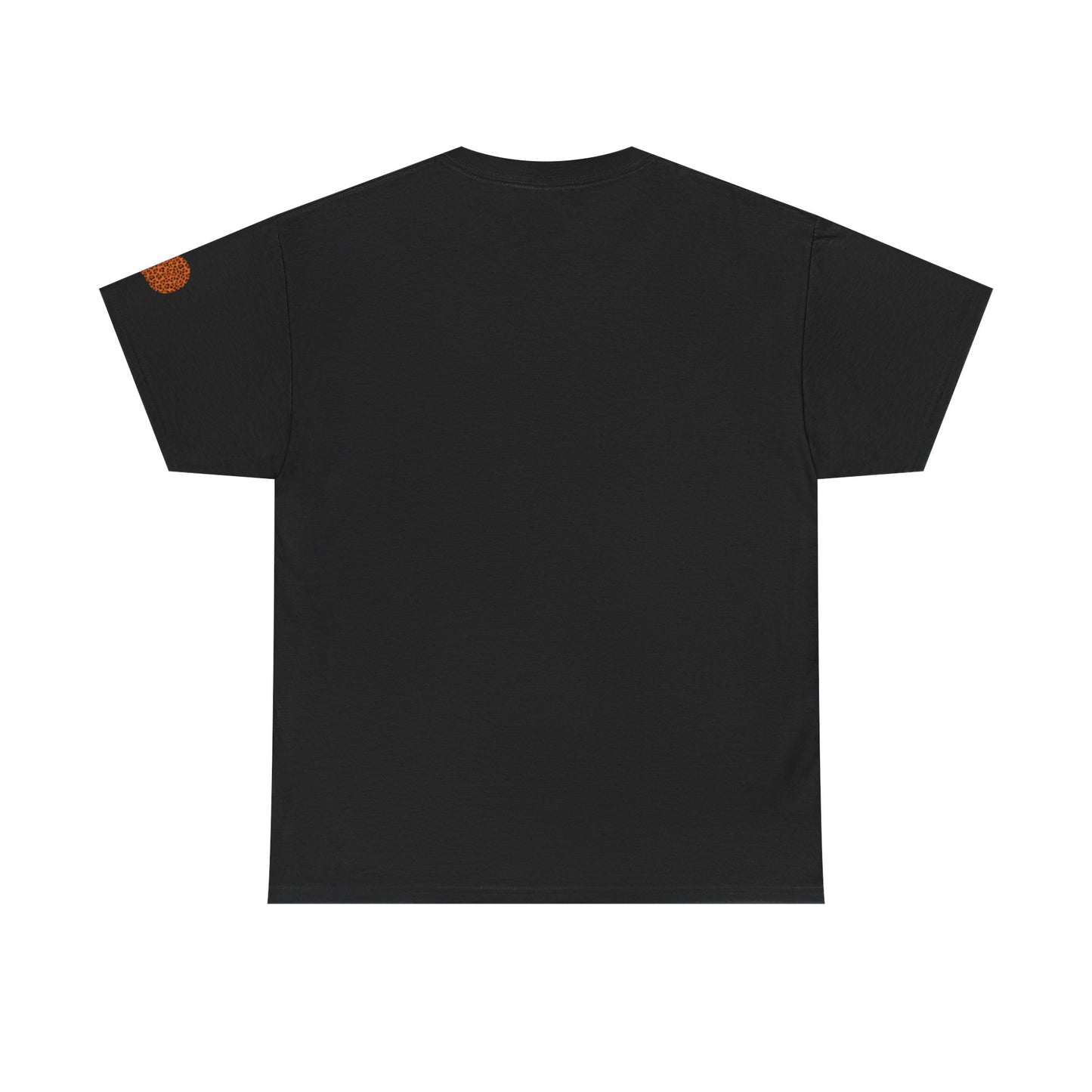 Camiseta unisex de algodón grueso con estampado de leopardo llamativo - Camiseta con gráfico artístico de animales