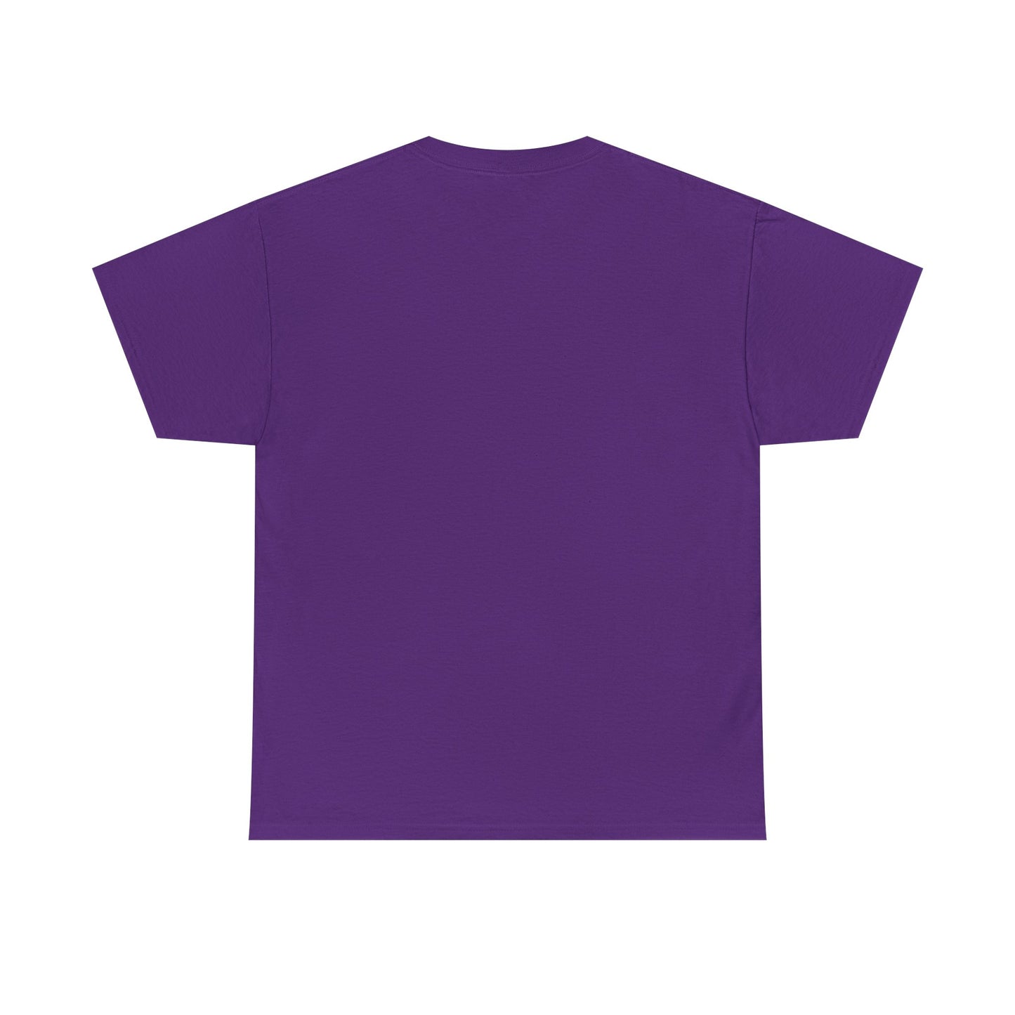 Camiseta unisex de algodón grueso con paisaje de atardecer vibrante