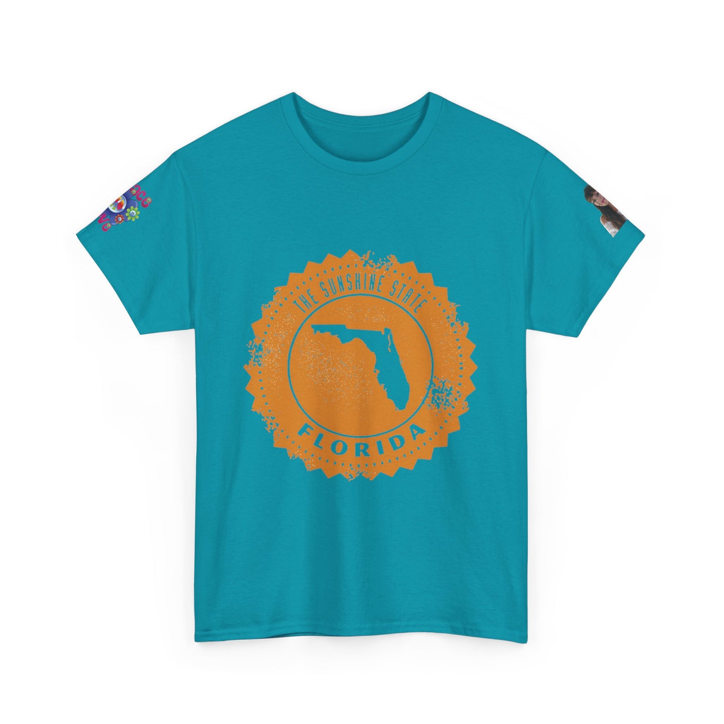 Florida Adventure Unisex Heavy Cotton T-shirt - Perfect for Beach Lovers