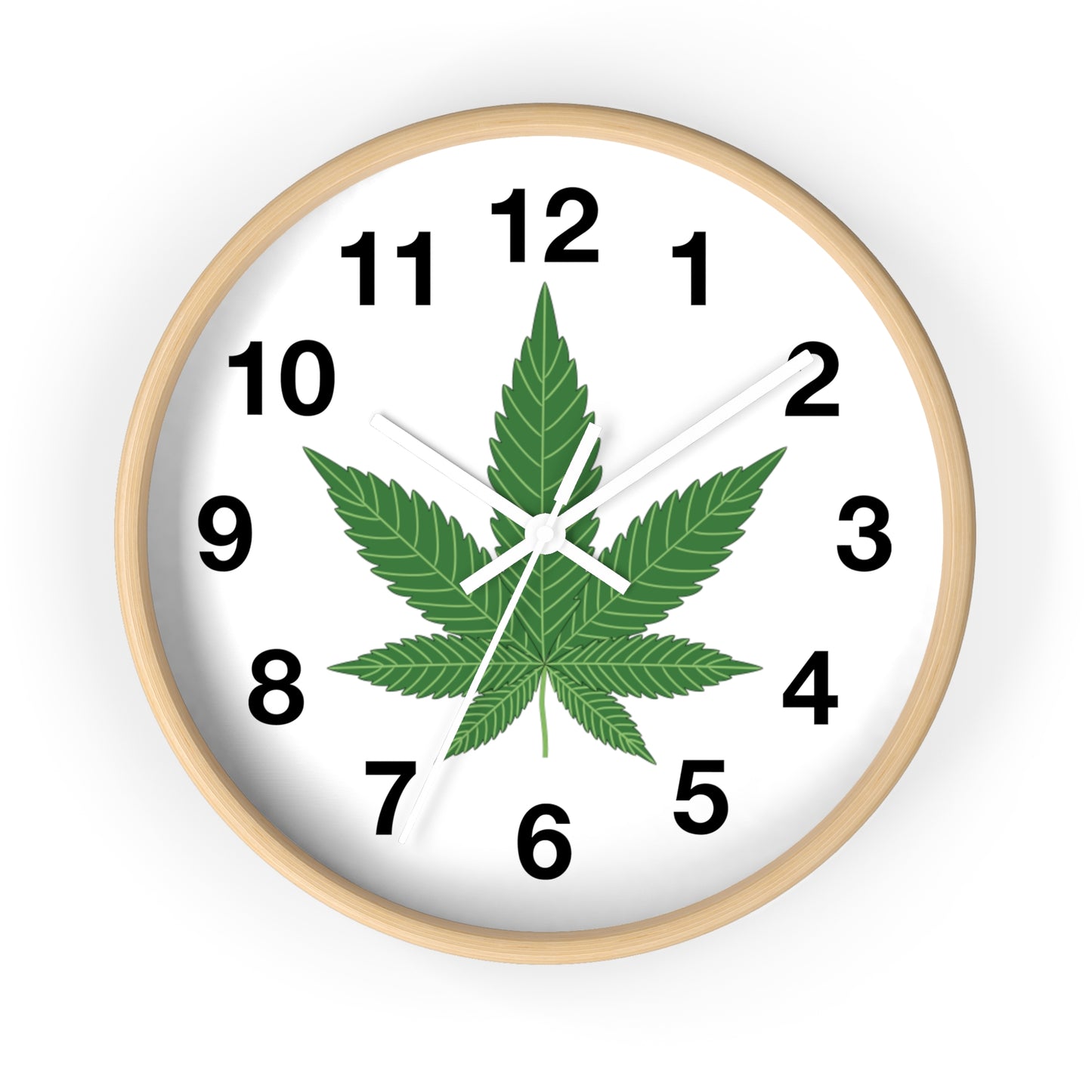 Reloj de pared Hoja de marihuana