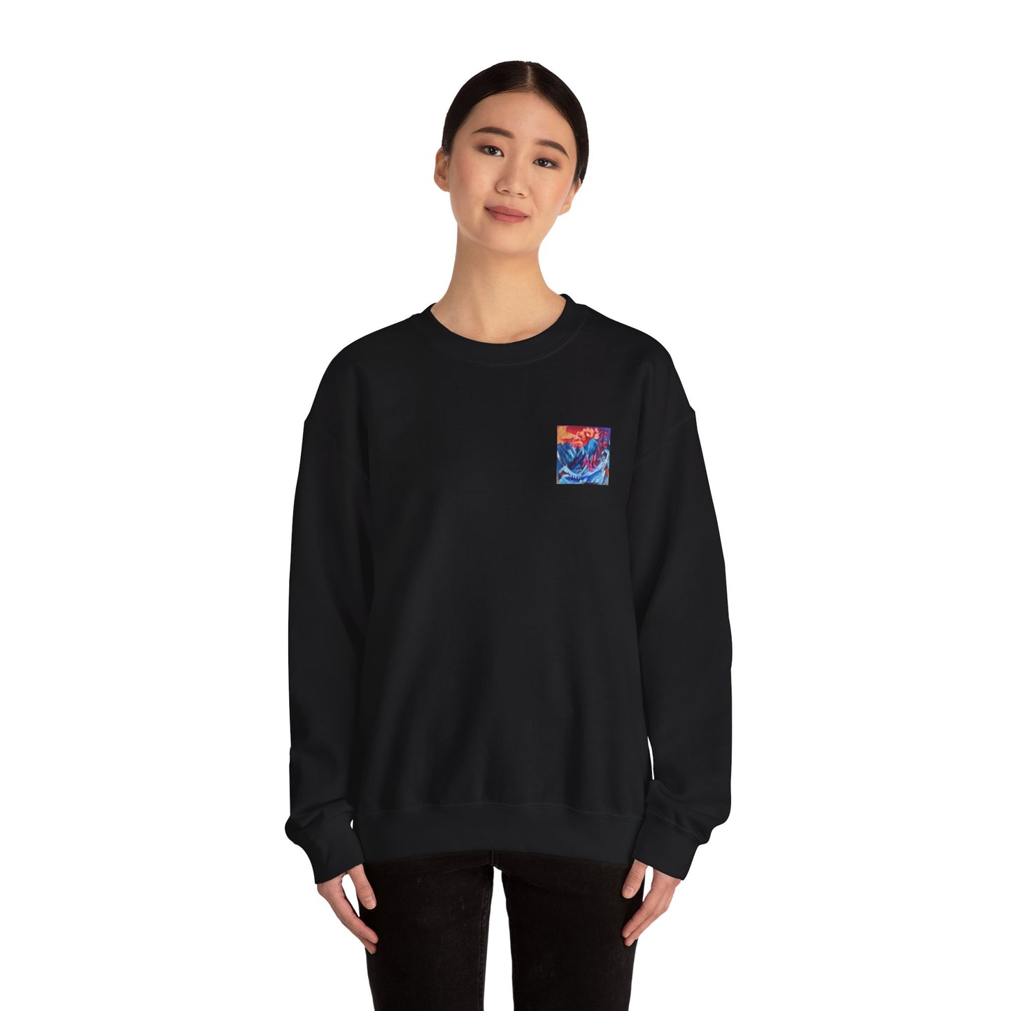 Sudadera de cuello redondo Mountain