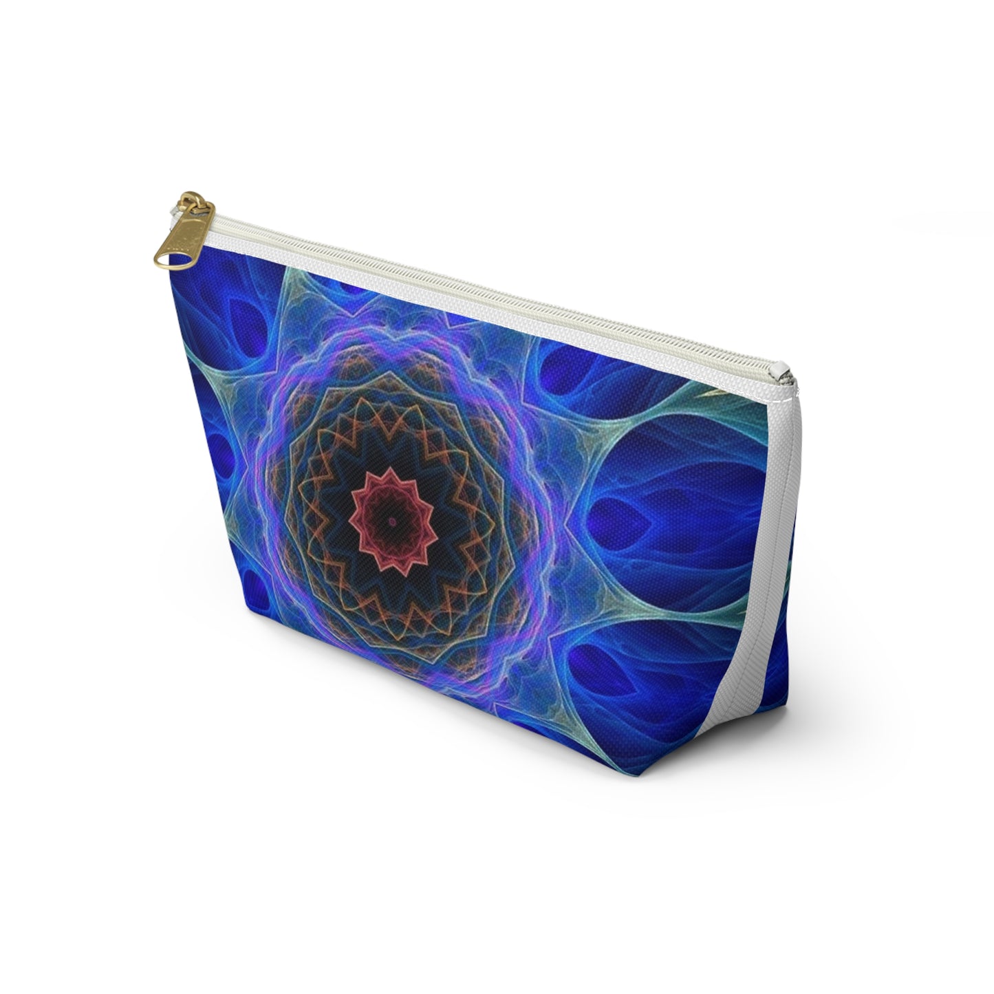Bolsa de maquillaje Círculo Azul Pequeño