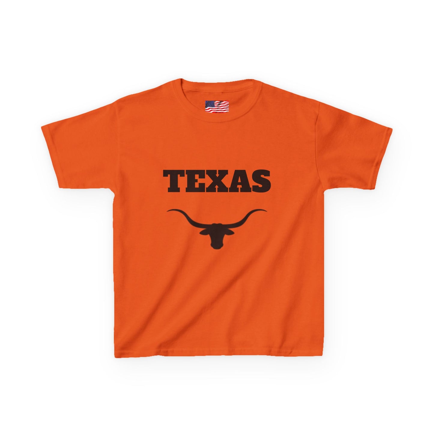 Camiseta infantil de los Texas Longhorns para jóvenes tejanos