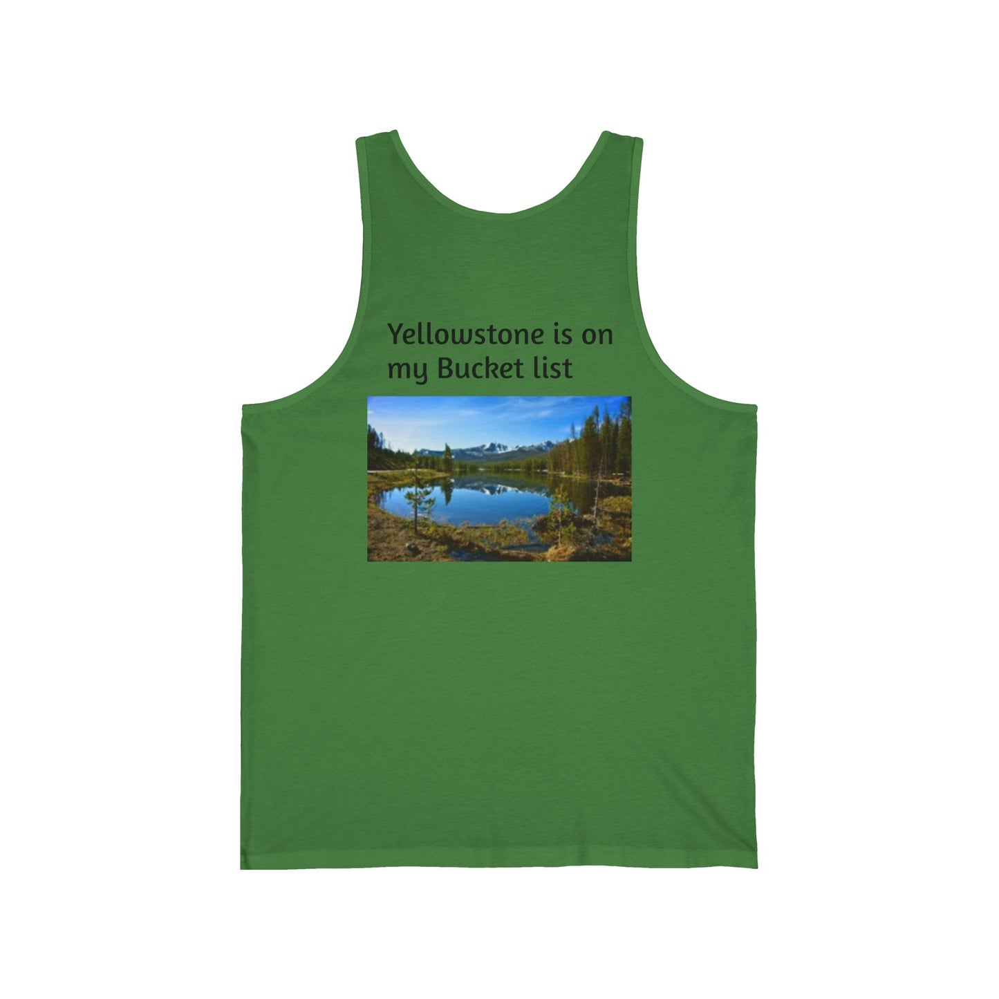 Camiseta unisex de aventura en el Parque Nacional de Yellowstone: diseño vintage y personalizable