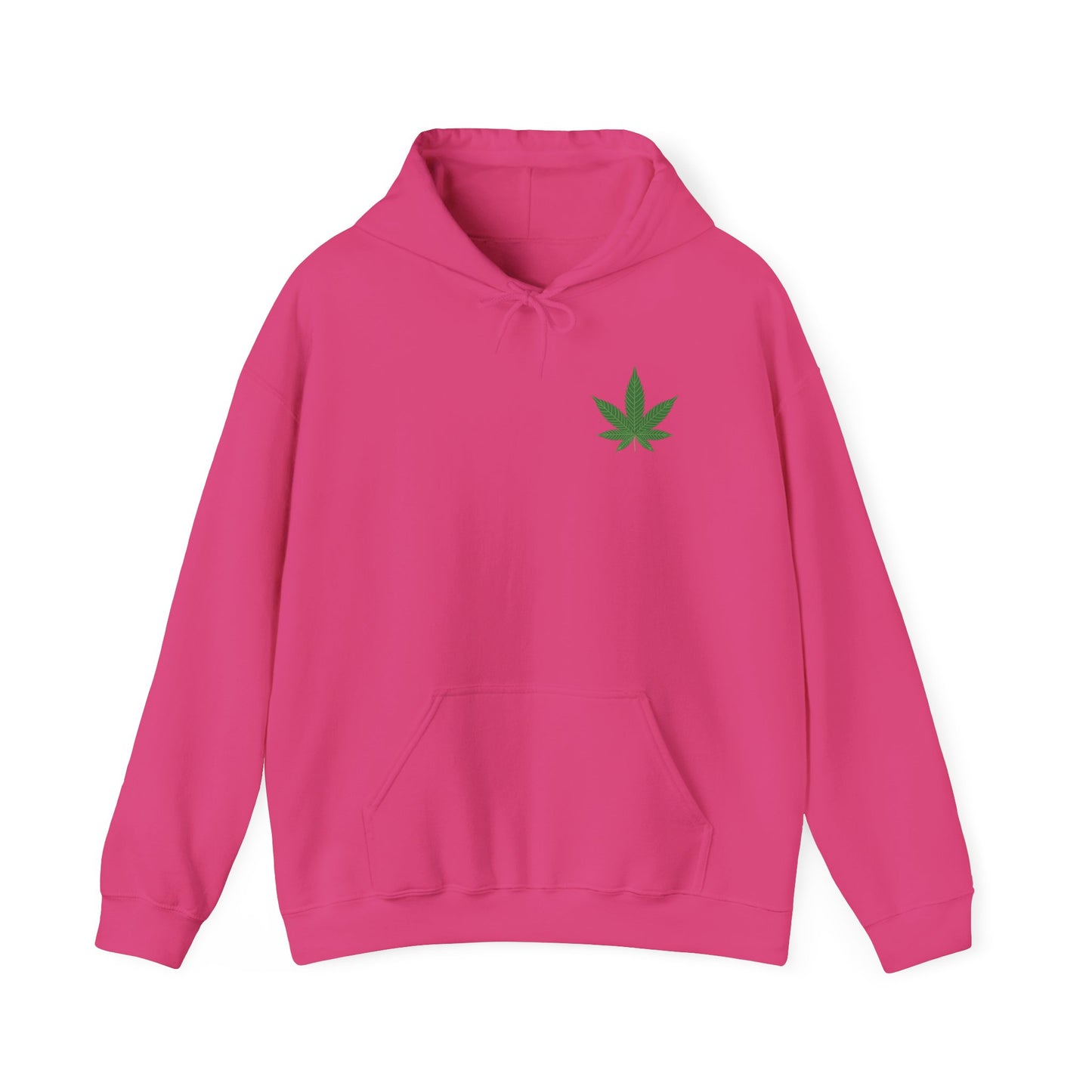 Sudadera con capucha de hoja de marihuana Me encanta esta cosa