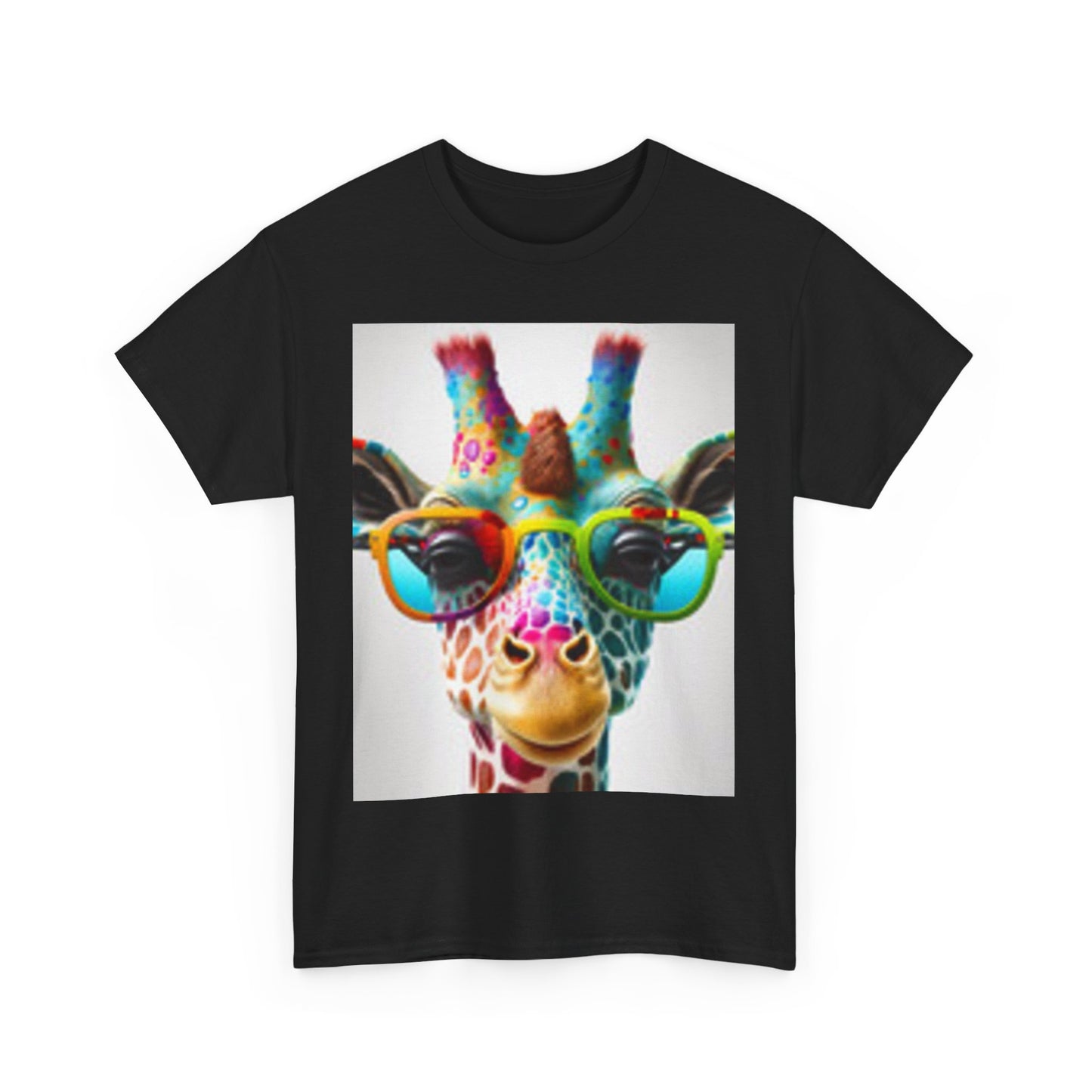 Camiseta Jirafa con gafas