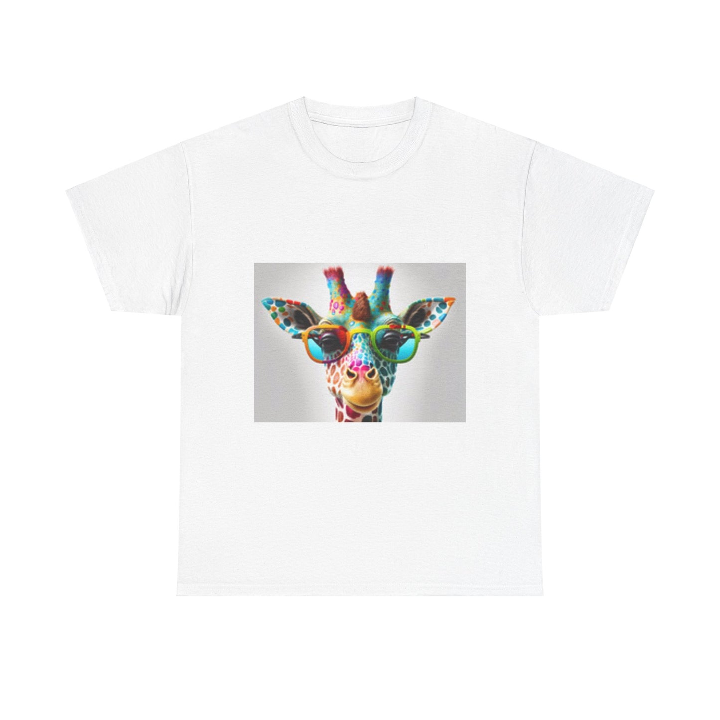 Camiseta Jirafa con Gafas