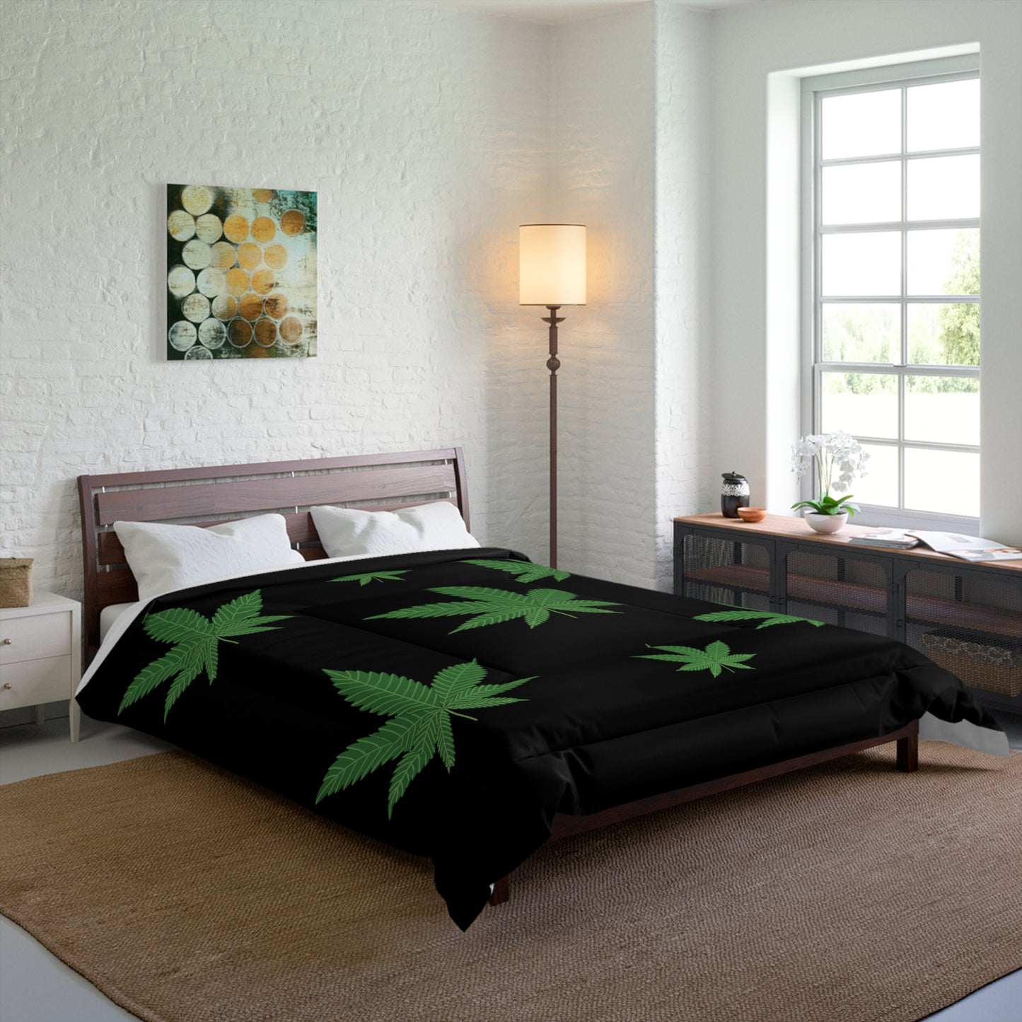 Consolador Siete Hojas de Marihuana