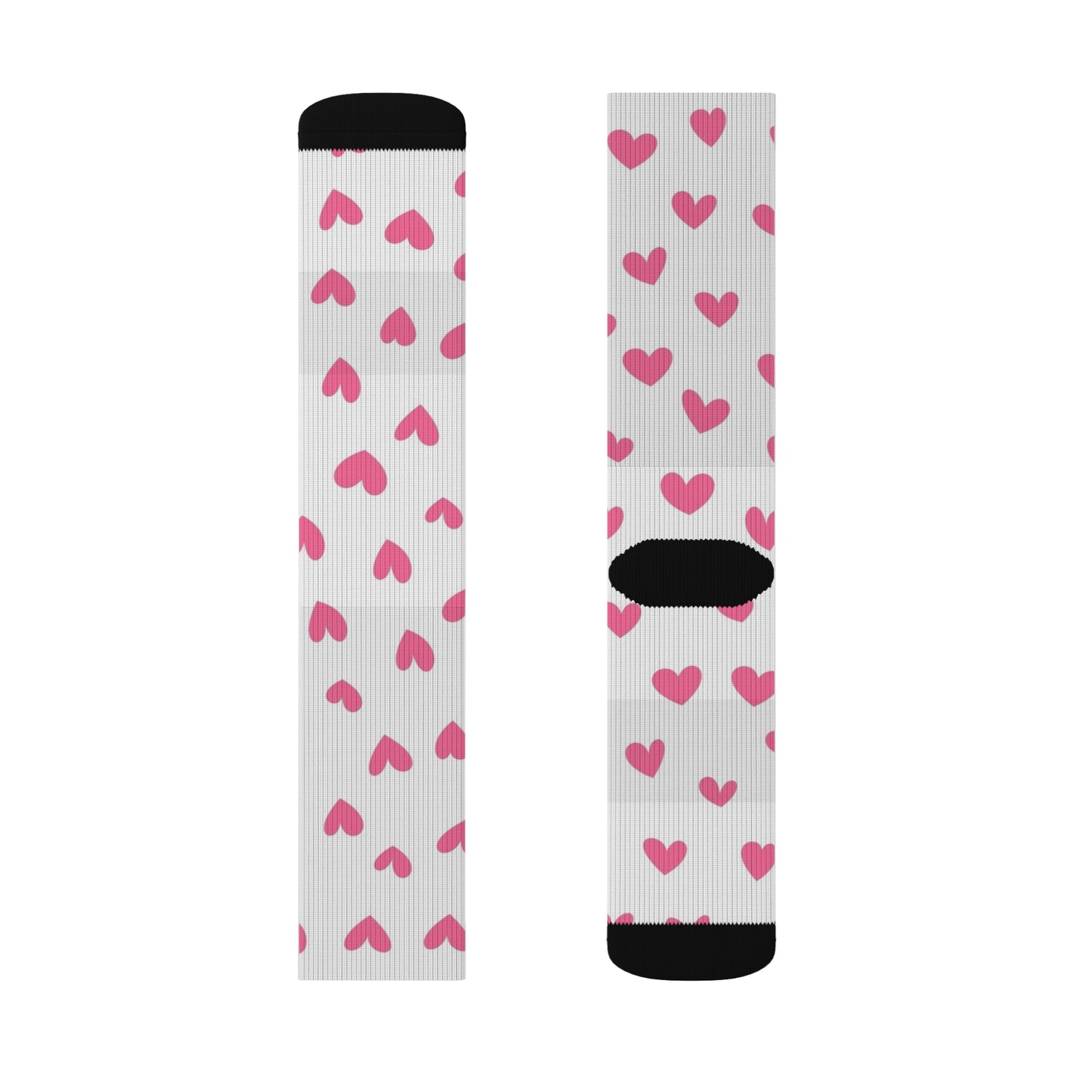 Calcetines Corazones Rosas