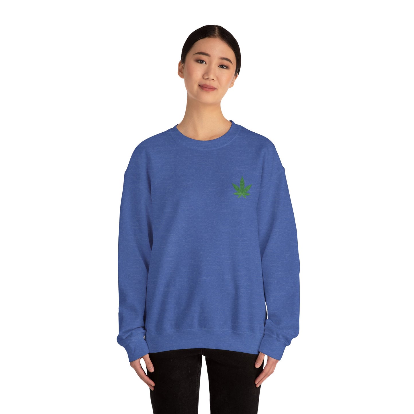 Sudadera Hoja de Marihuana me encanta esta cosa