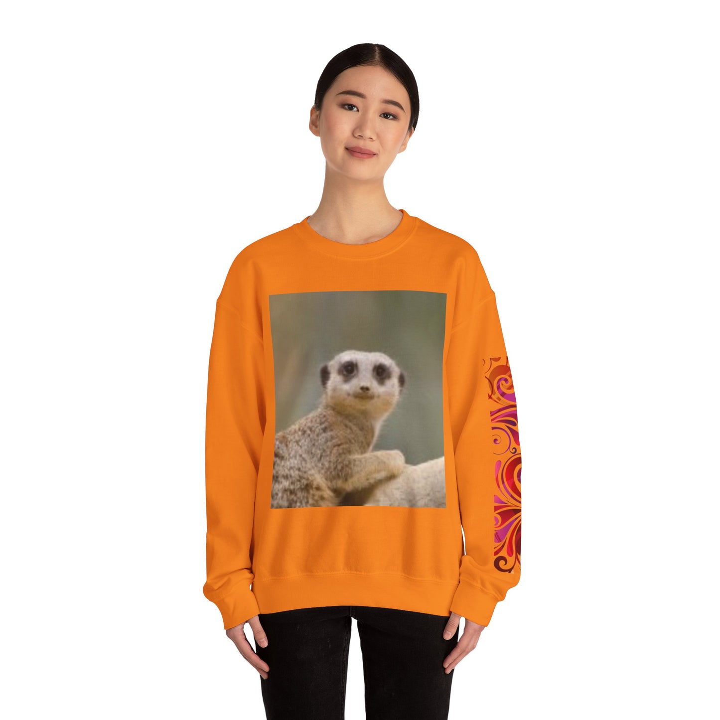 Sudadera de cuello redondo con fotografía de vida silvestre: un regalo para los amantes de la naturaleza