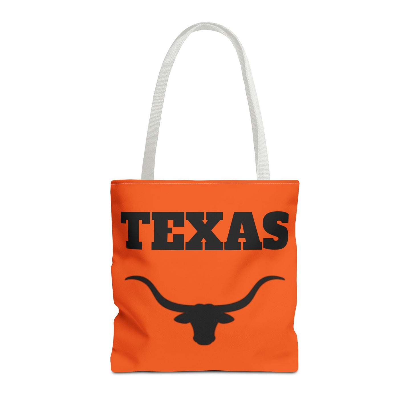 Bolsa de mano Texas Longhorn: diseño naranja llamativo para fanáticos